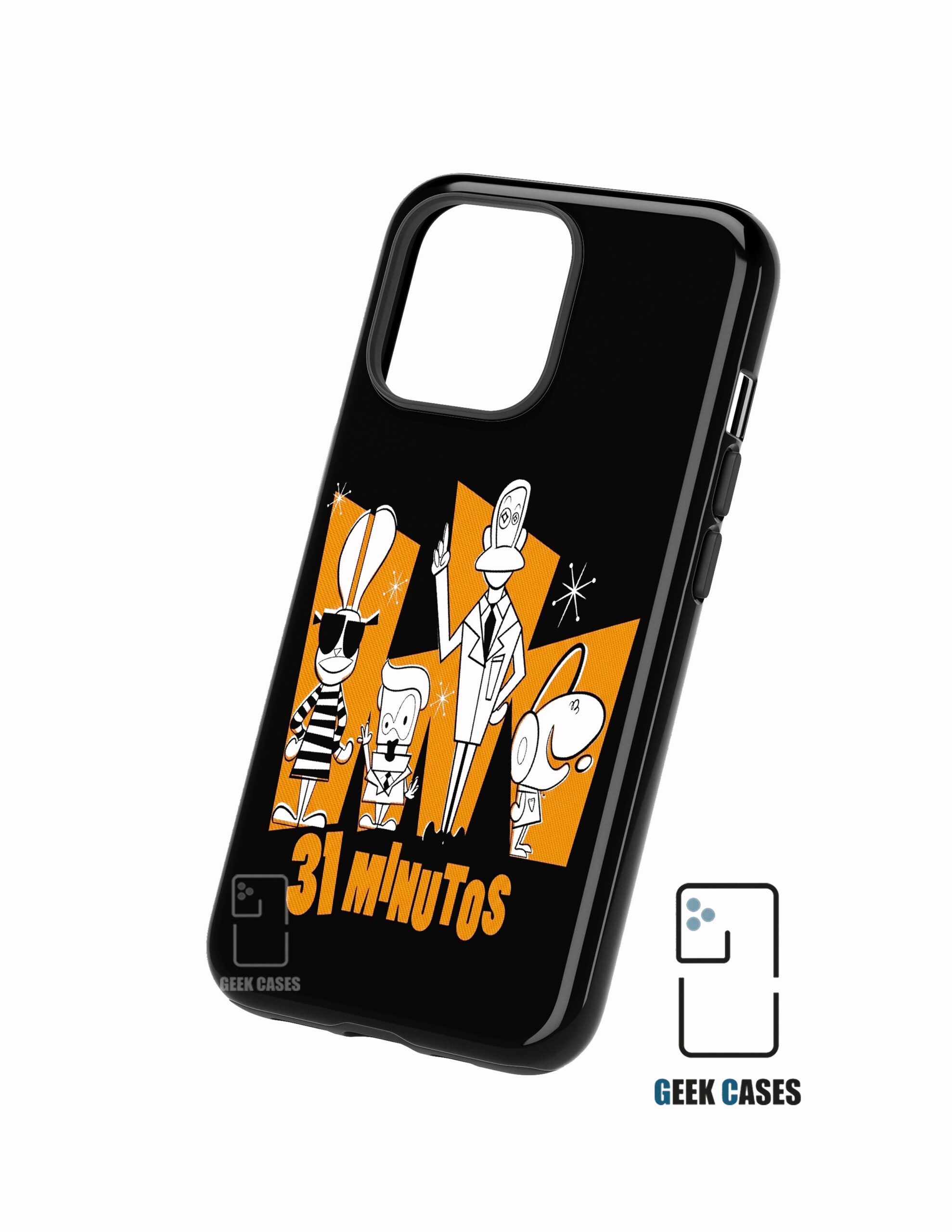 31 MINUTOS FULL COLOR 3D 6 Funda Full Color Doble Protección 31 Minutos Amor Ridículo - Imagen 1