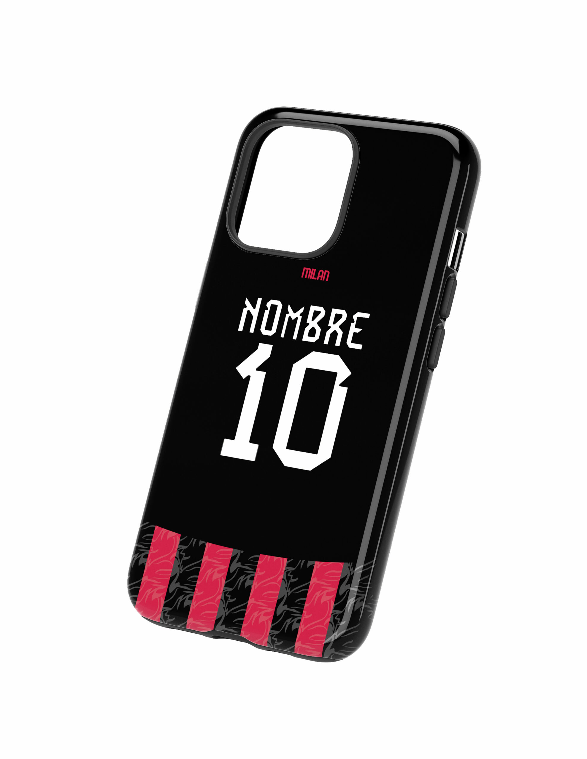 3D AC Milan 25-26 Local Atras Funda Full Color Doble Protección AC Milan Local Dorsal 2025-26 - Imagen 1