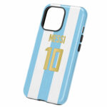 Funda Full Color Doble Protección Argentina Local 2024 Dorsal Messi