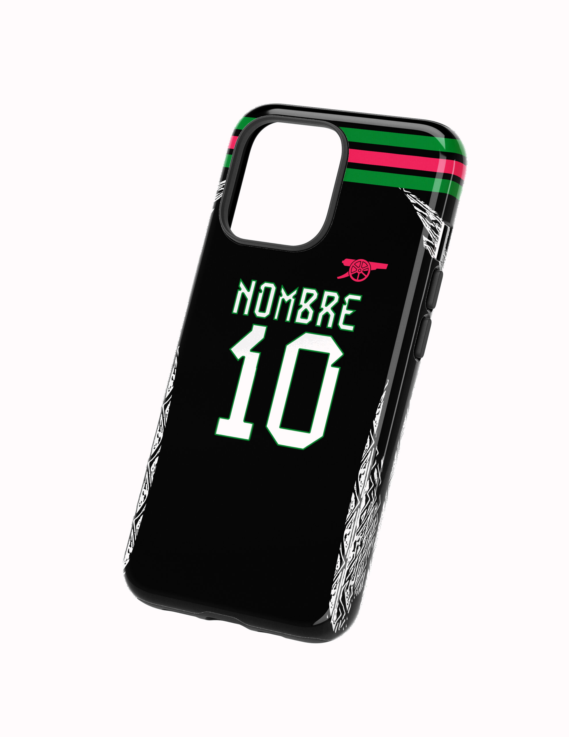 3D Arsenal 24-25 Visita Funda Full Color Doble Protección Arsenal Jersey Visita 2024-25 - Imagen 1