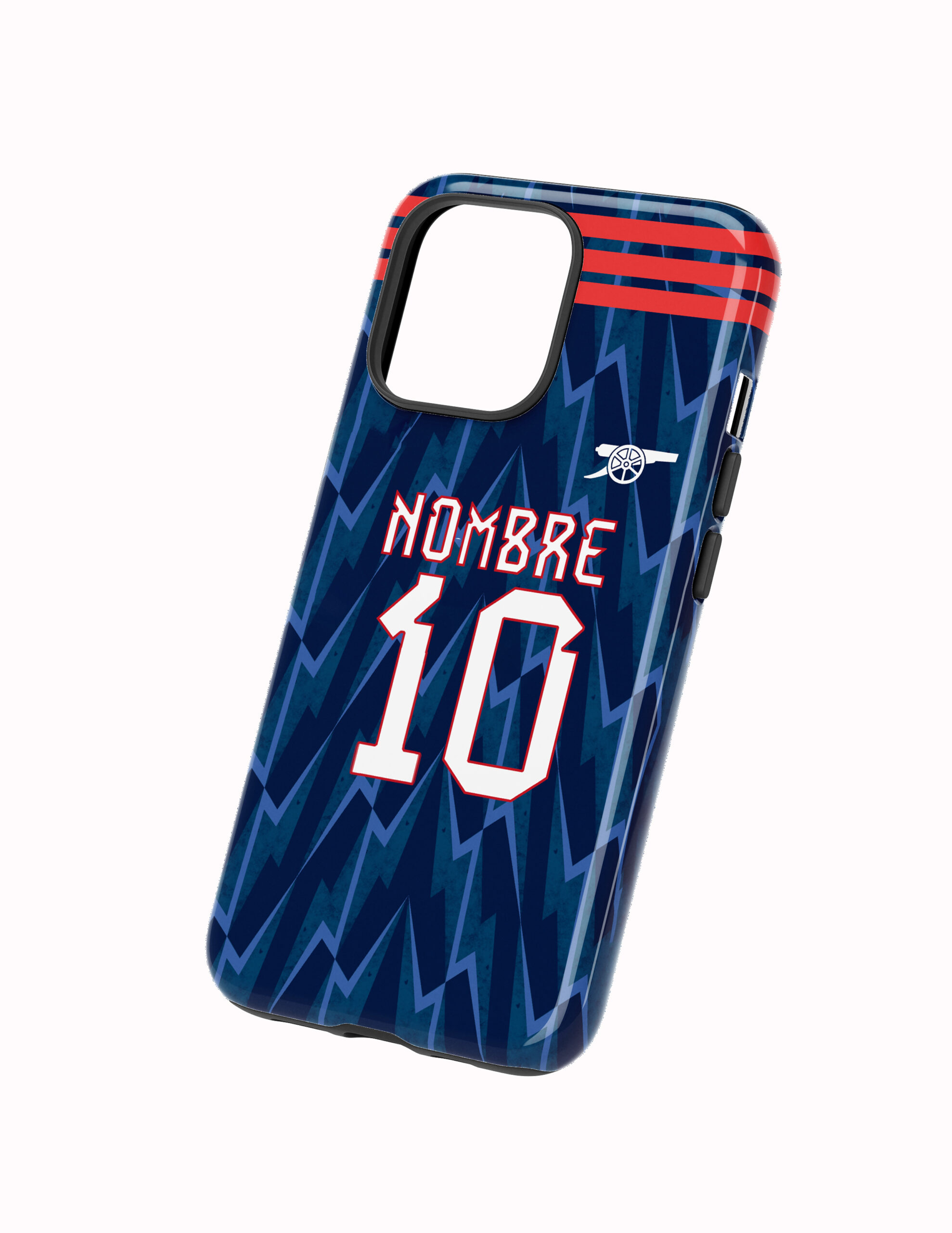 3D Arsenal 25-26 Visita Funda Full Color Doble Protección Arsenal Jersey Visita 2025-26 - Imagen 1