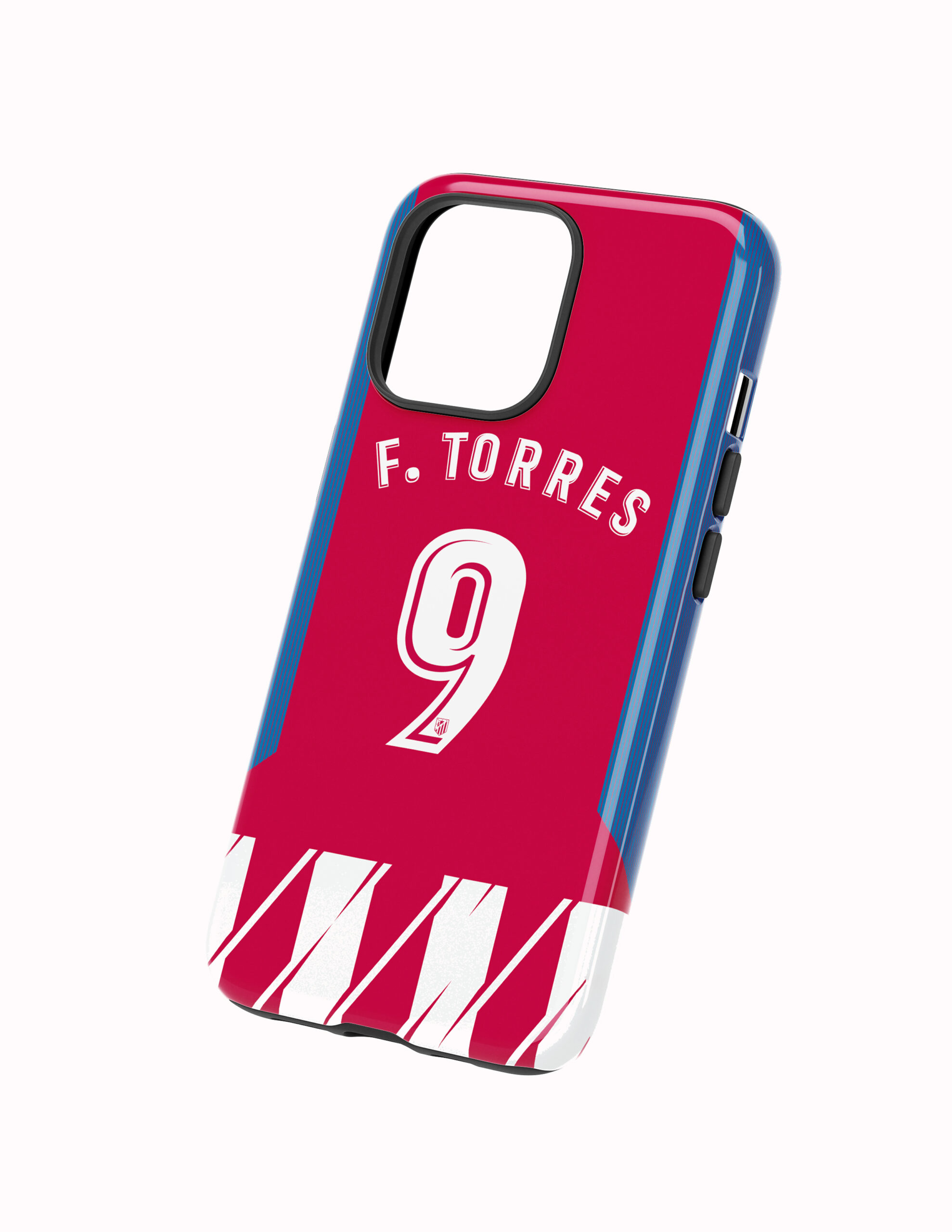 3D Atletico de Madrid 17-18 Local Dorsal F TORRES Funda Full Color Doble Protección Atlético de Madrid Local 2017-18 Dorsal F. Torres - Imagen 1