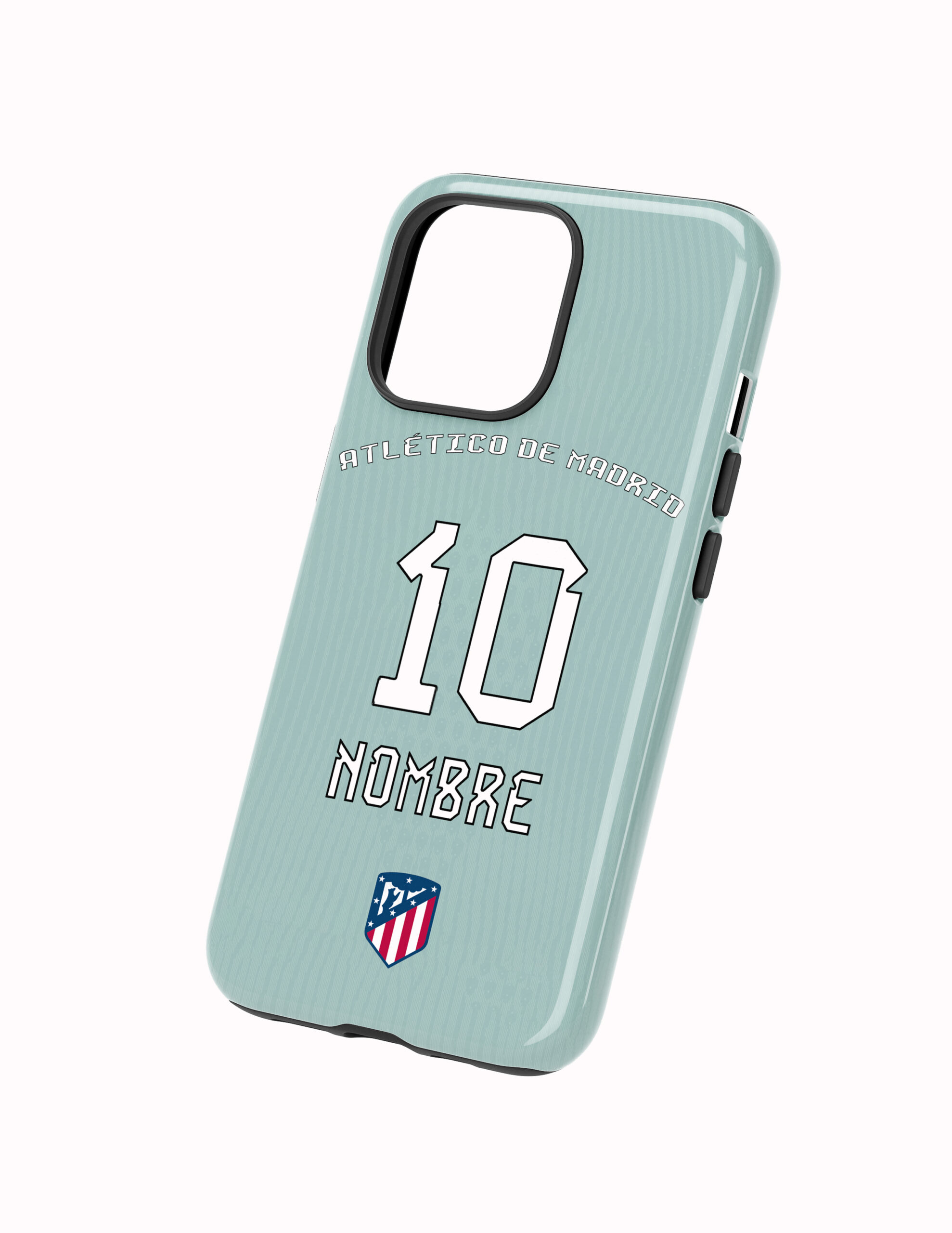 3D Atletico de Madrid 24-25 Visita Atras Funda Full Color Doble Protección Atlético de Madrid Visita 2024-25 Dorsal - Imagen 1