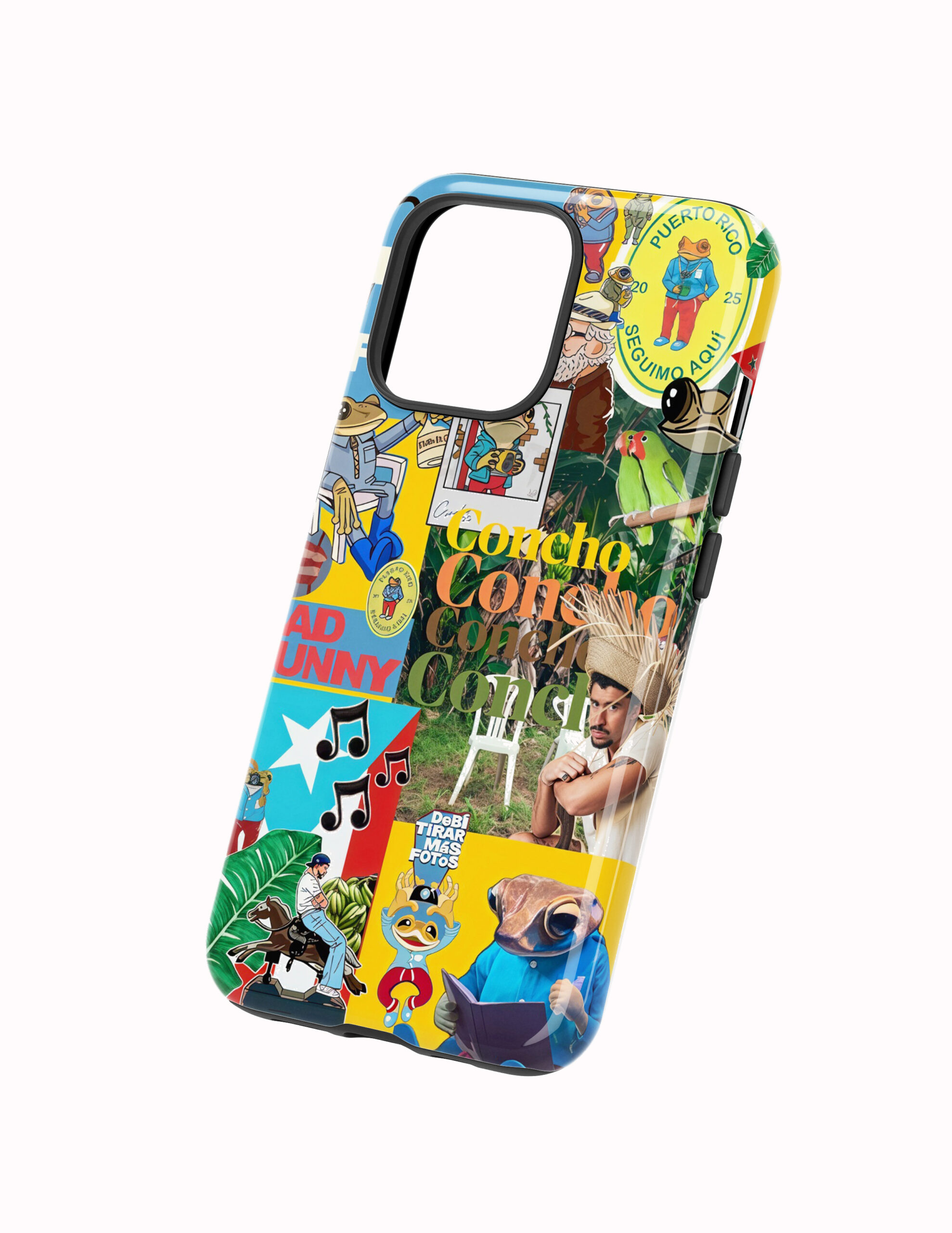 3D Bad Bunny 1 Funda Full Color Doble Protección Bad Bunny Dákiti Vibes - Imagen 1