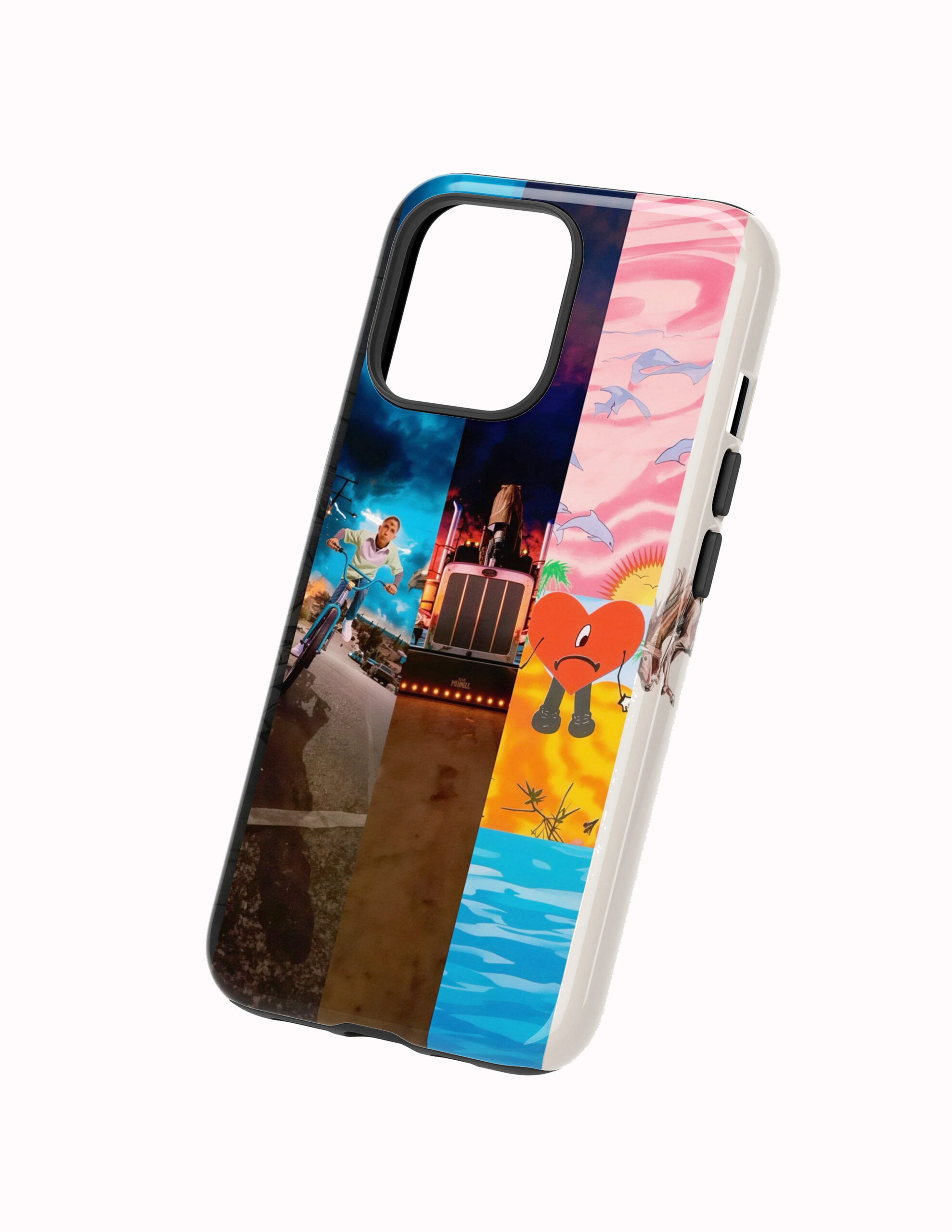 3D Bad Bunny 3 Funda Full Color Doble Protección Bad Bunny Tití Flow - Imagen 1
