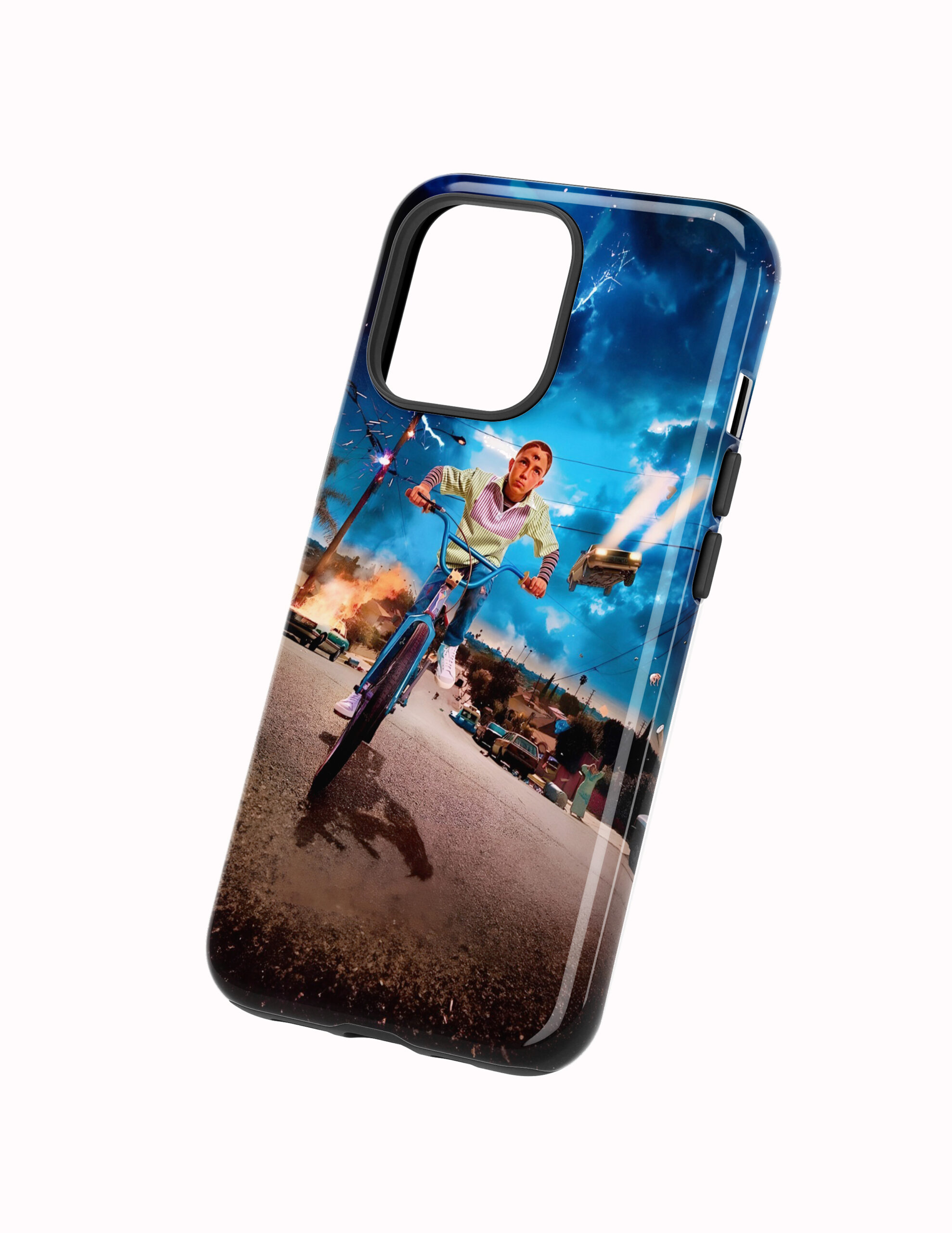 3D Bad Bunny 4 Funda Full Color Doble Protección Bad Bunny Ojitos Lindos - Imagen 1