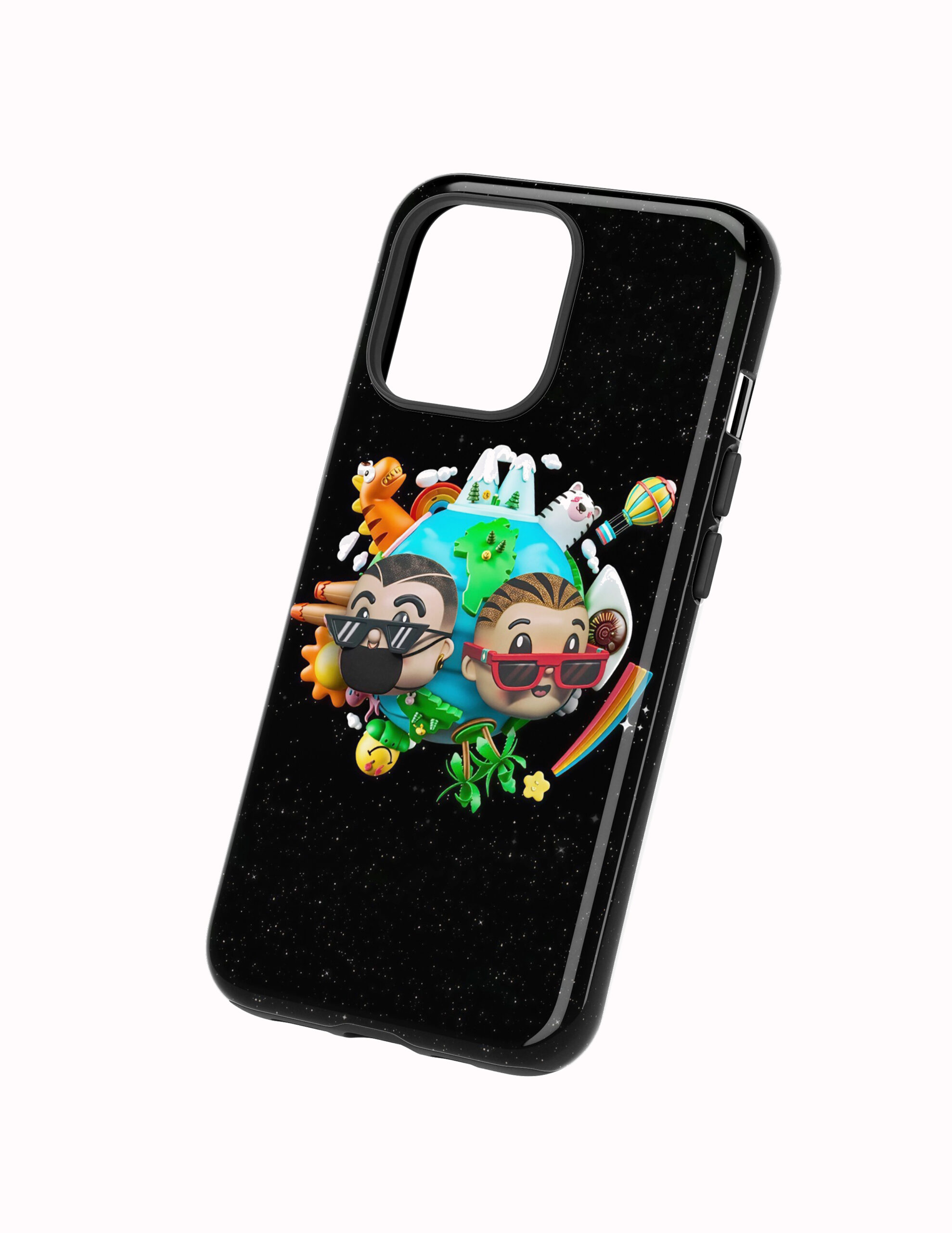 3D Bad Bunny 8 Funda Full Color Doble Protección Bad Bunny Safaera Beat - Imagen 1