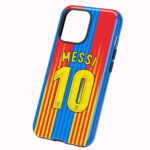 Funda Full Color Doble Protección Barcelona Cuarta 2020-21 Dorsal Messi
