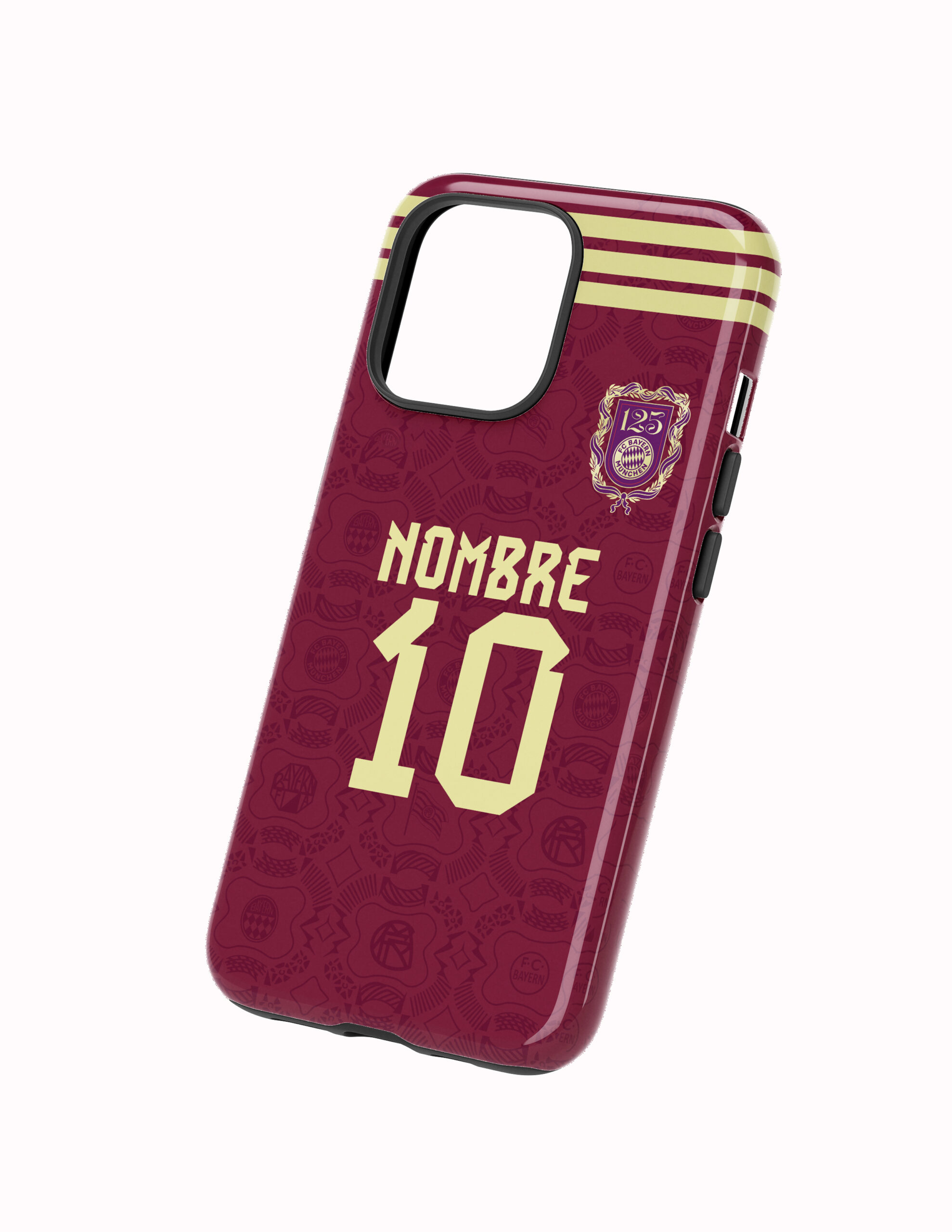 3D Bayern Munich 125 Aniversario Funda Full Color Doble Protección Bayern Múnich Aniversario 125 - Imagen 1