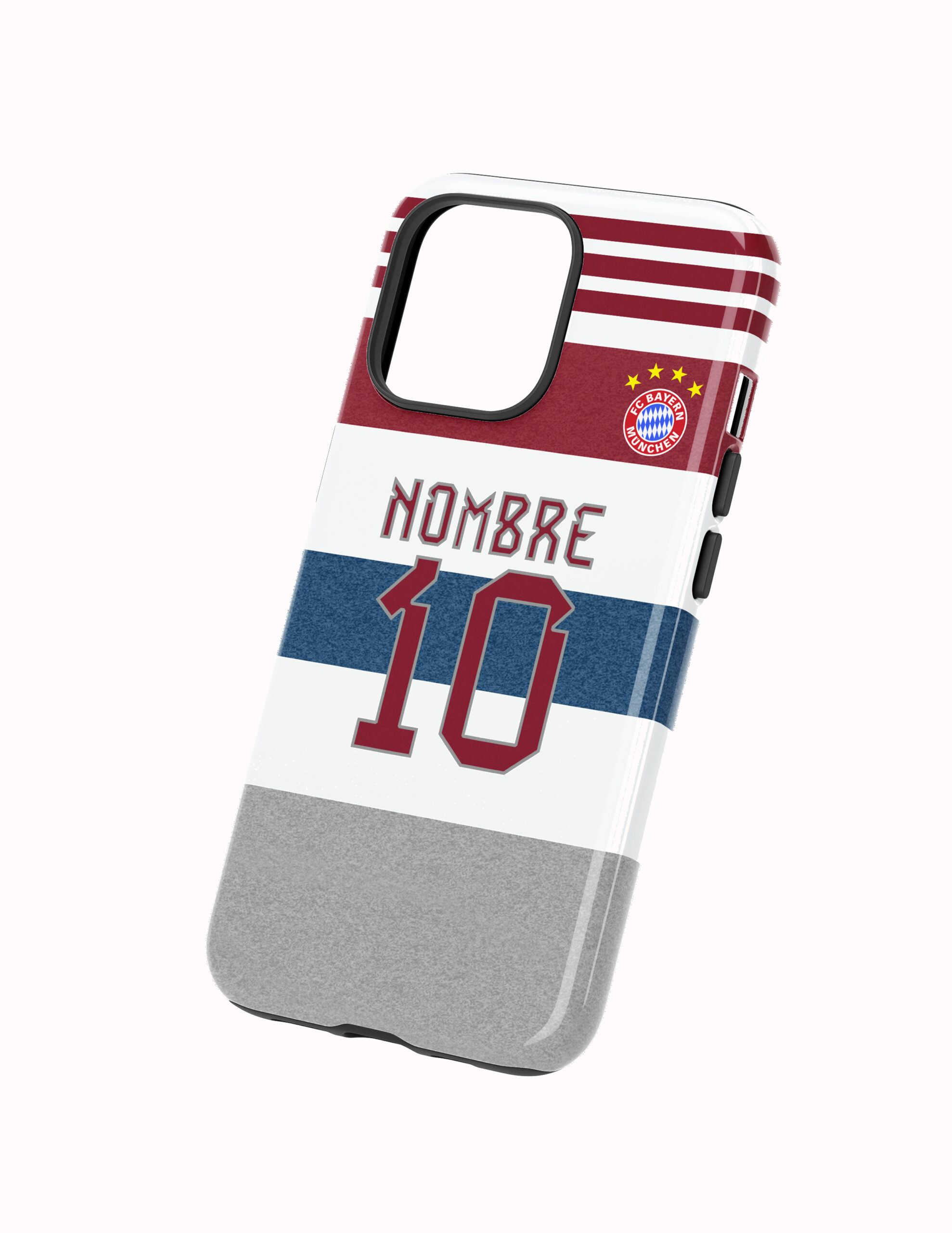 3D Bayern Munich 14-15 Visita Funda Full Color Doble Protección Bayern Múnich Visita 2014-15 - Imagen 1