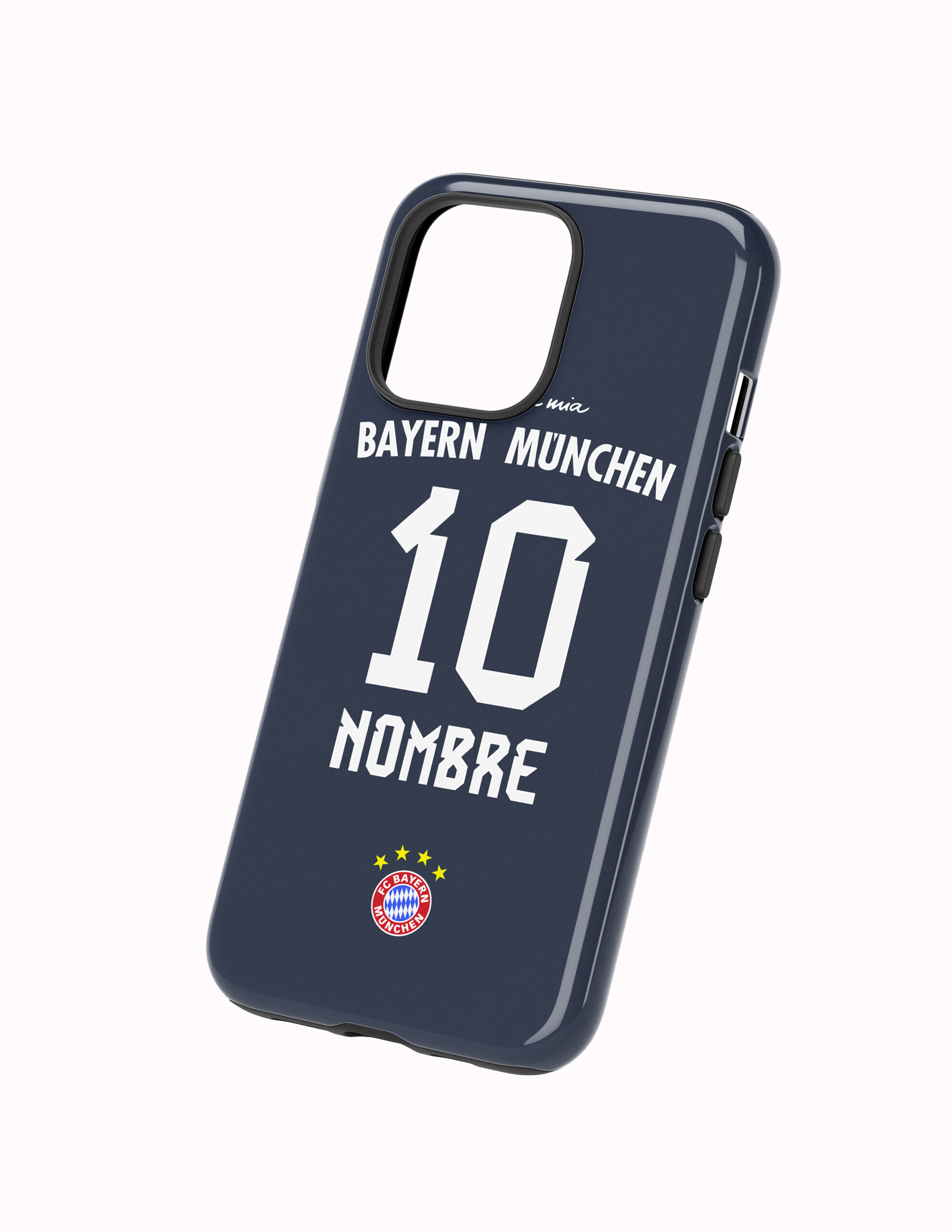 3D Bayern Munich 17-18 Visita Dorsal Funda Full Color Doble Protección Bayern Múnich Visita 2017-18 Dorsal - Imagen 1