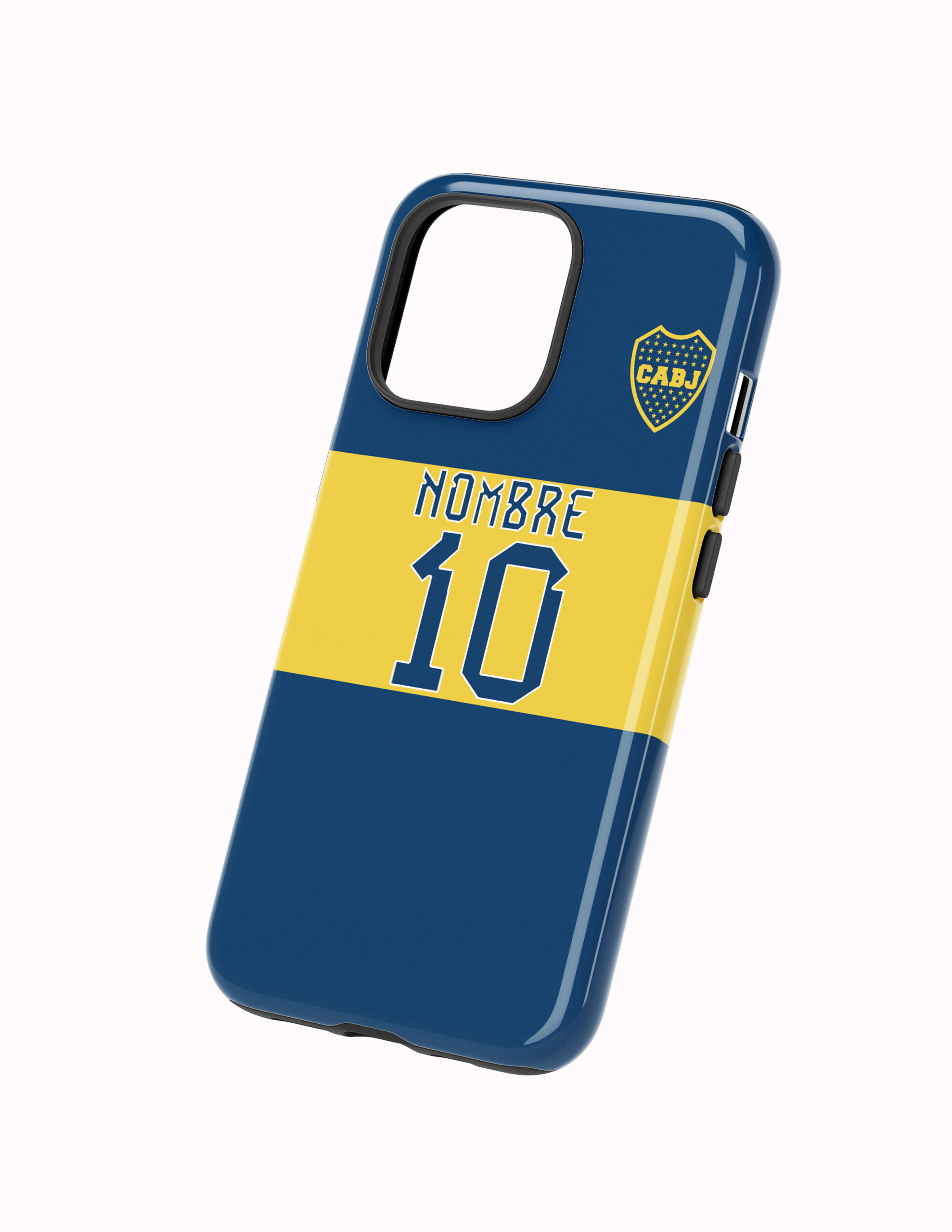 3D Boca Jrs 20-21 Local Funda Full Color Doble Protección Boca Jrs Local 2020-21 - Imagen 1