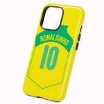 Funda Full Color Doble Protección Brasil Local 2004 Dorsal Ronaldinho