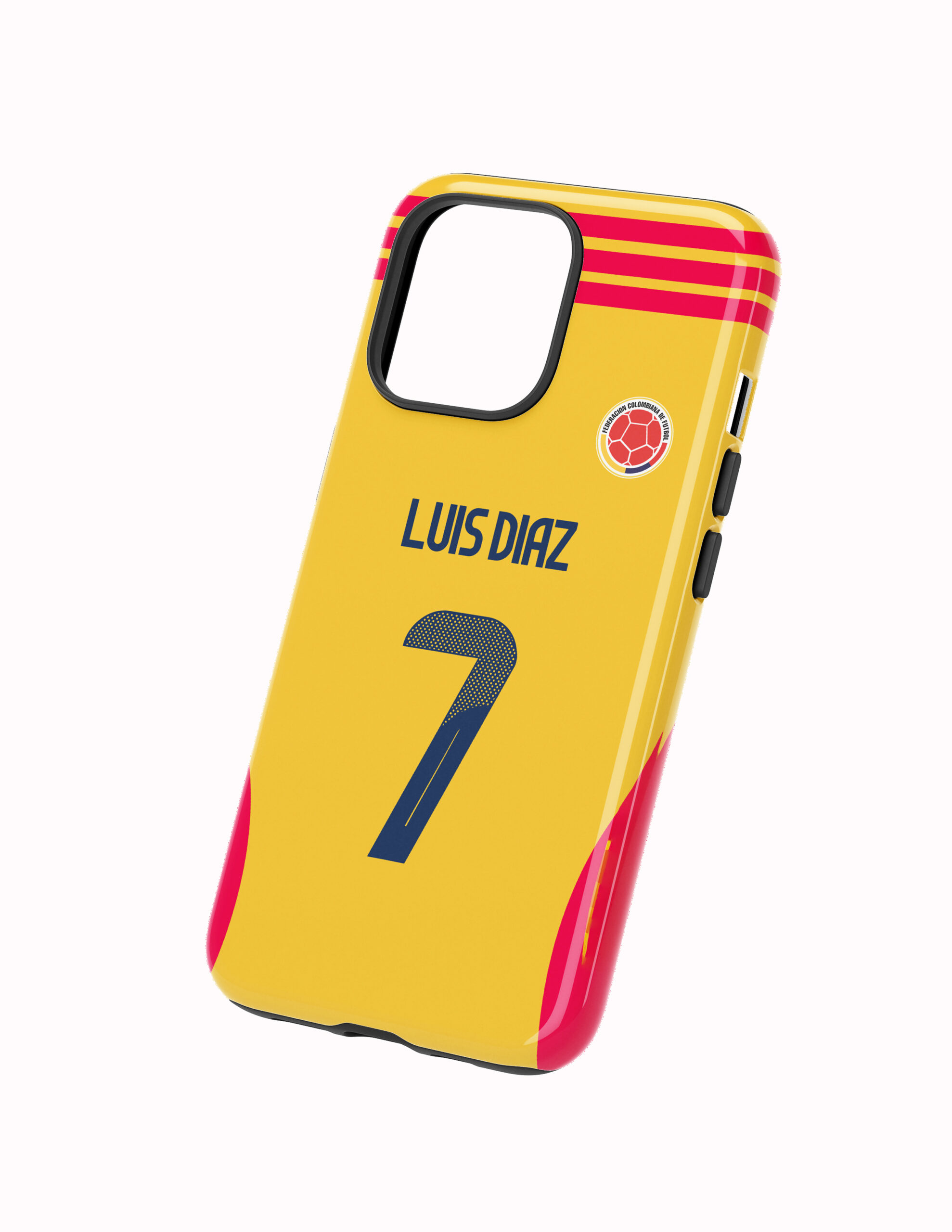 3D Colombia 2024 Local Dorsal Luiz Diaz Funda Full Color Doble Protección Colombia Local 2024 Luis Diaz - Imagen 1