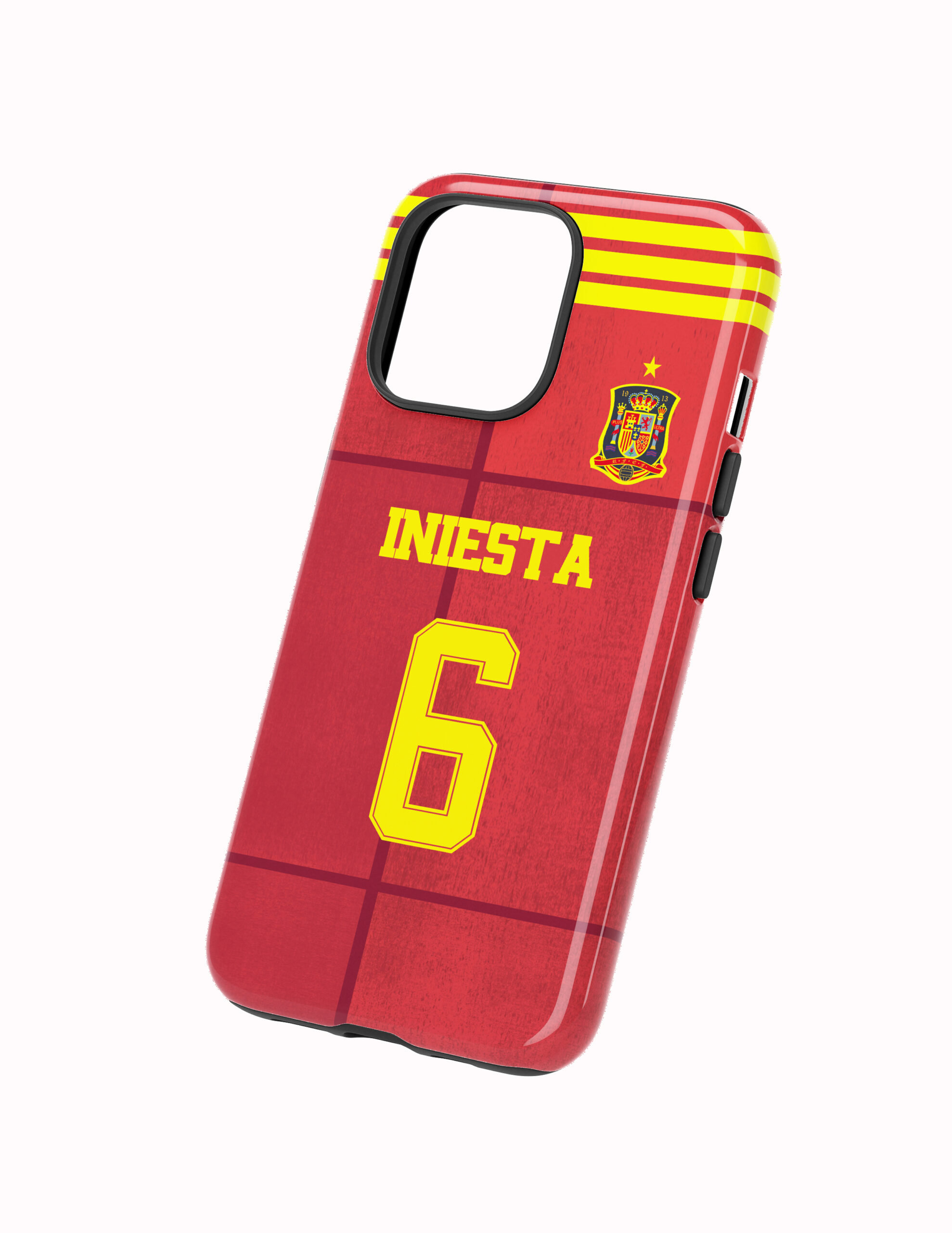 3D España 2020 Local Dorsal Iniesta Funda Full Color Doble Protección España Local 2020 Iniesta - Imagen 1
