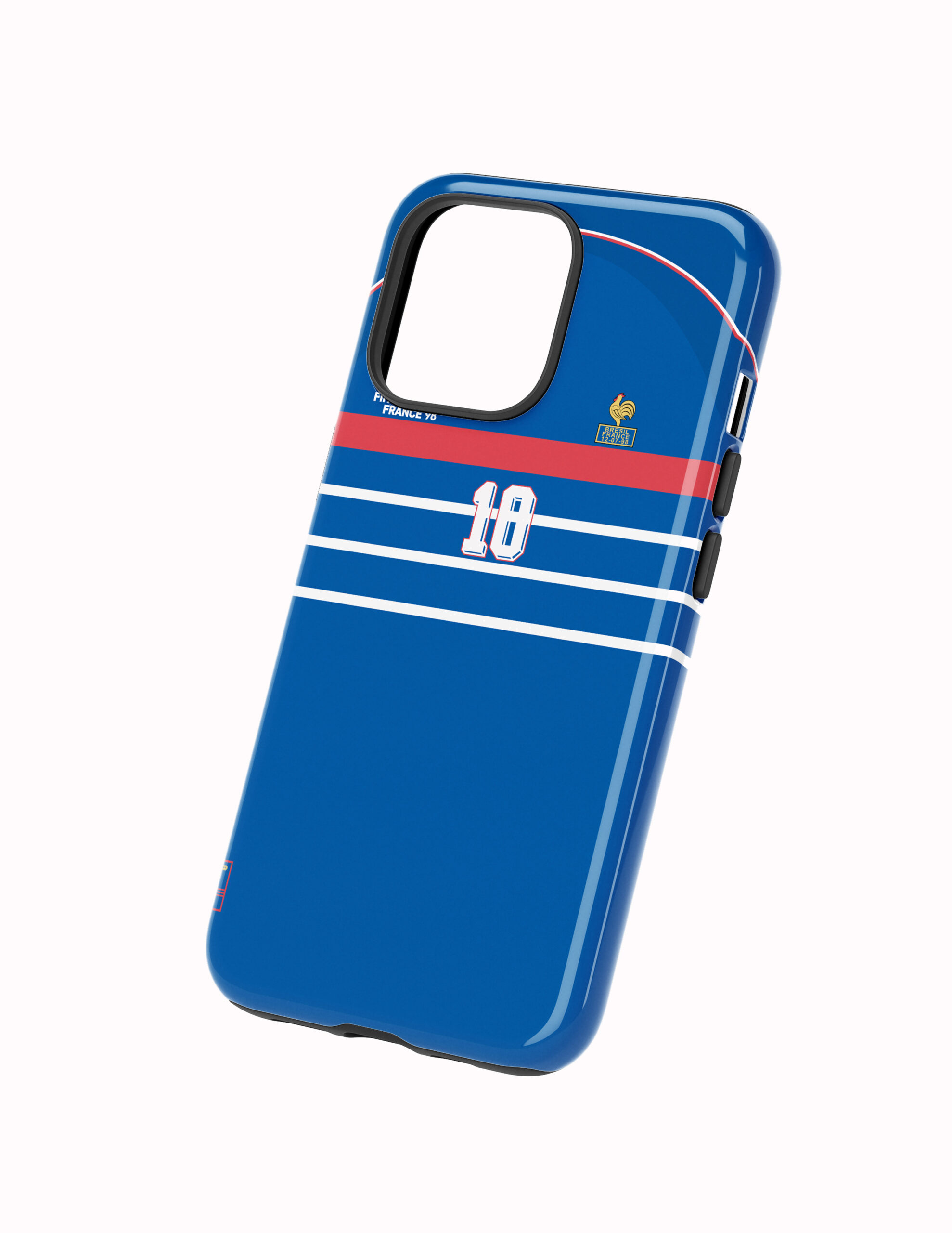 3D Francia 1998 Local Dorsal 10 Funda Full Color Doble Protección Francia Local 1998 #10 - Imagen 1