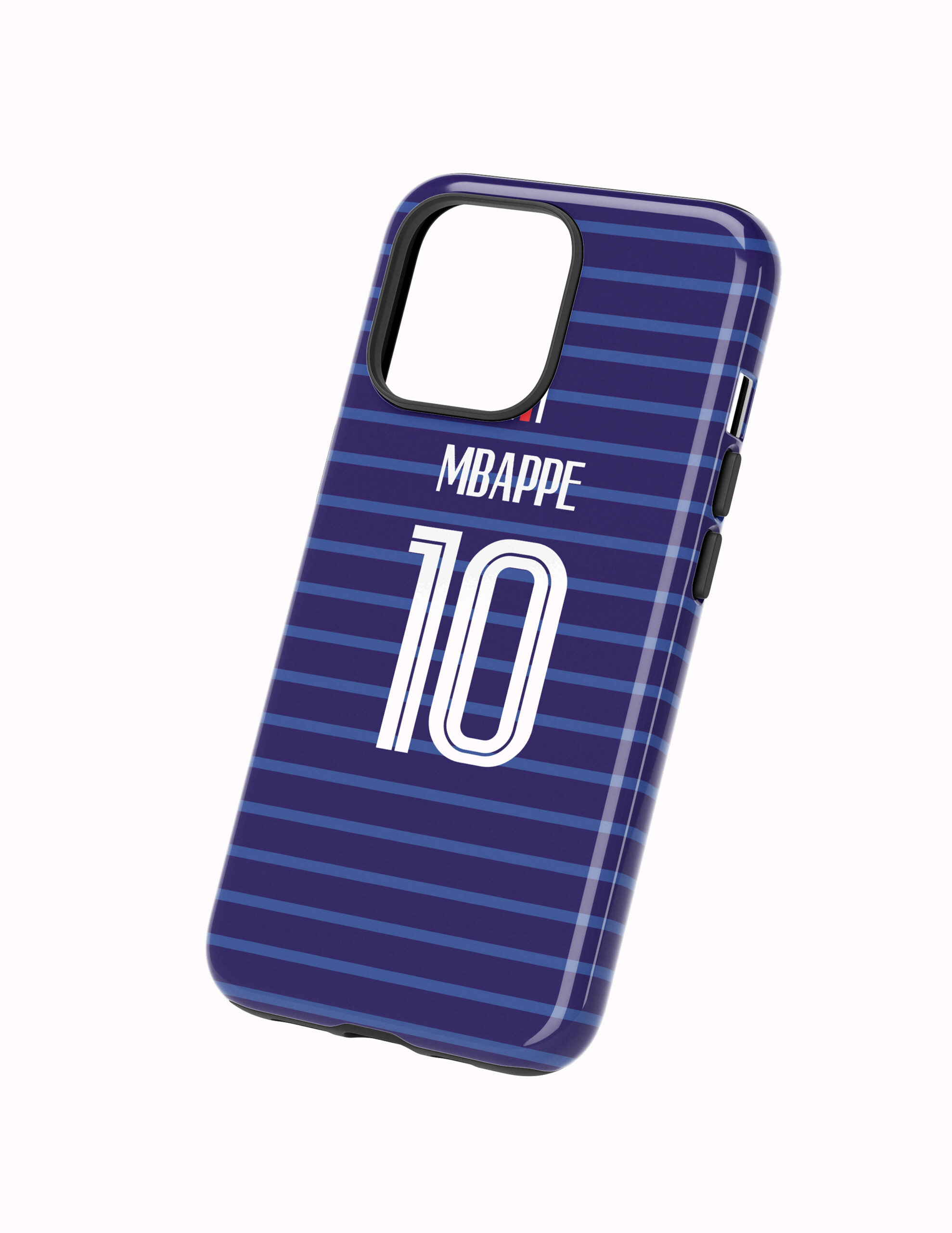 3D Francia 2020 Local Atras Dorsal Mbappe Funda Full Color Doble Protección Francia Local 2020 Dorsal Mbappe - Imagen 1
