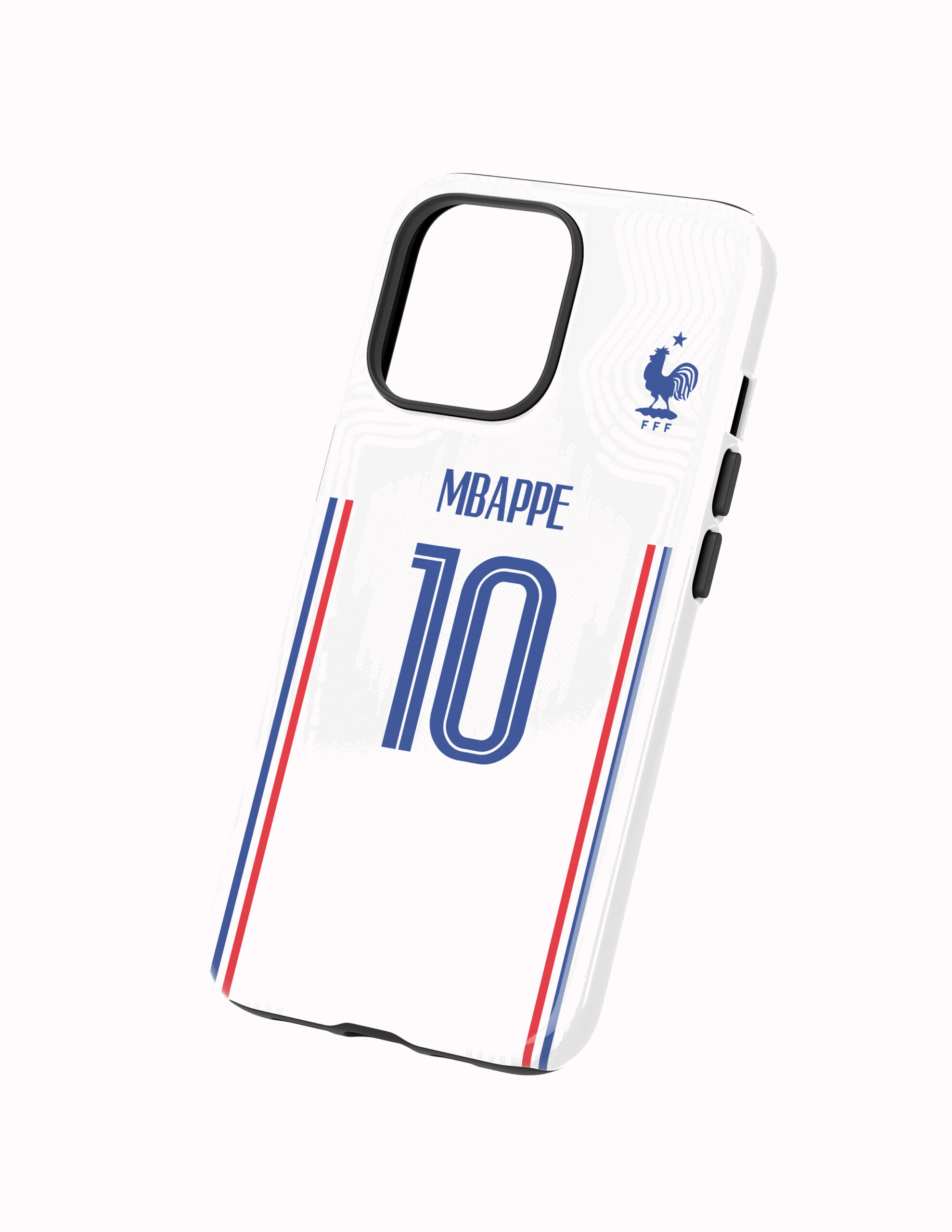 3D Francia 2020 Visita Dorsal Mbappe Funda Full Color Doble Protección Francia Visita 2020 Mbappe - Imagen 1