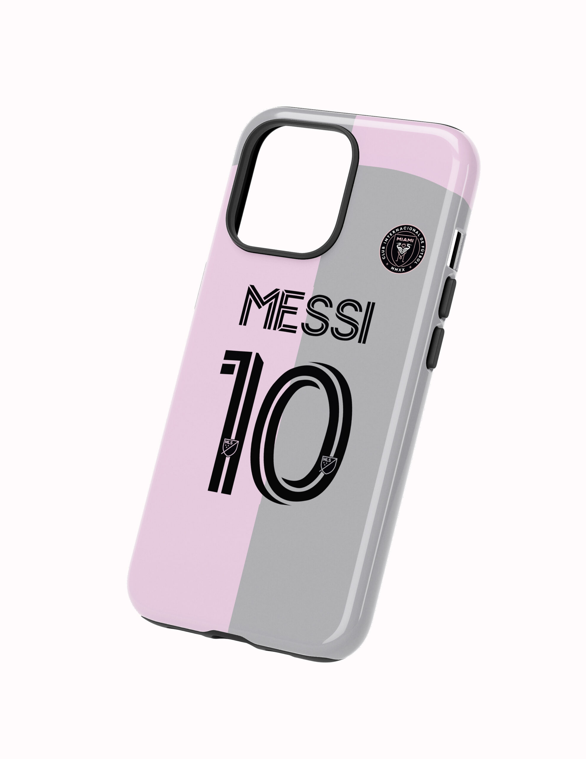 3D Inter de Mami 25-26 Concepto Dorsal Messi Funda Full Color Doble Protección Inter de Miami Local 2025-26 Messi Concepto - Imagen 1
