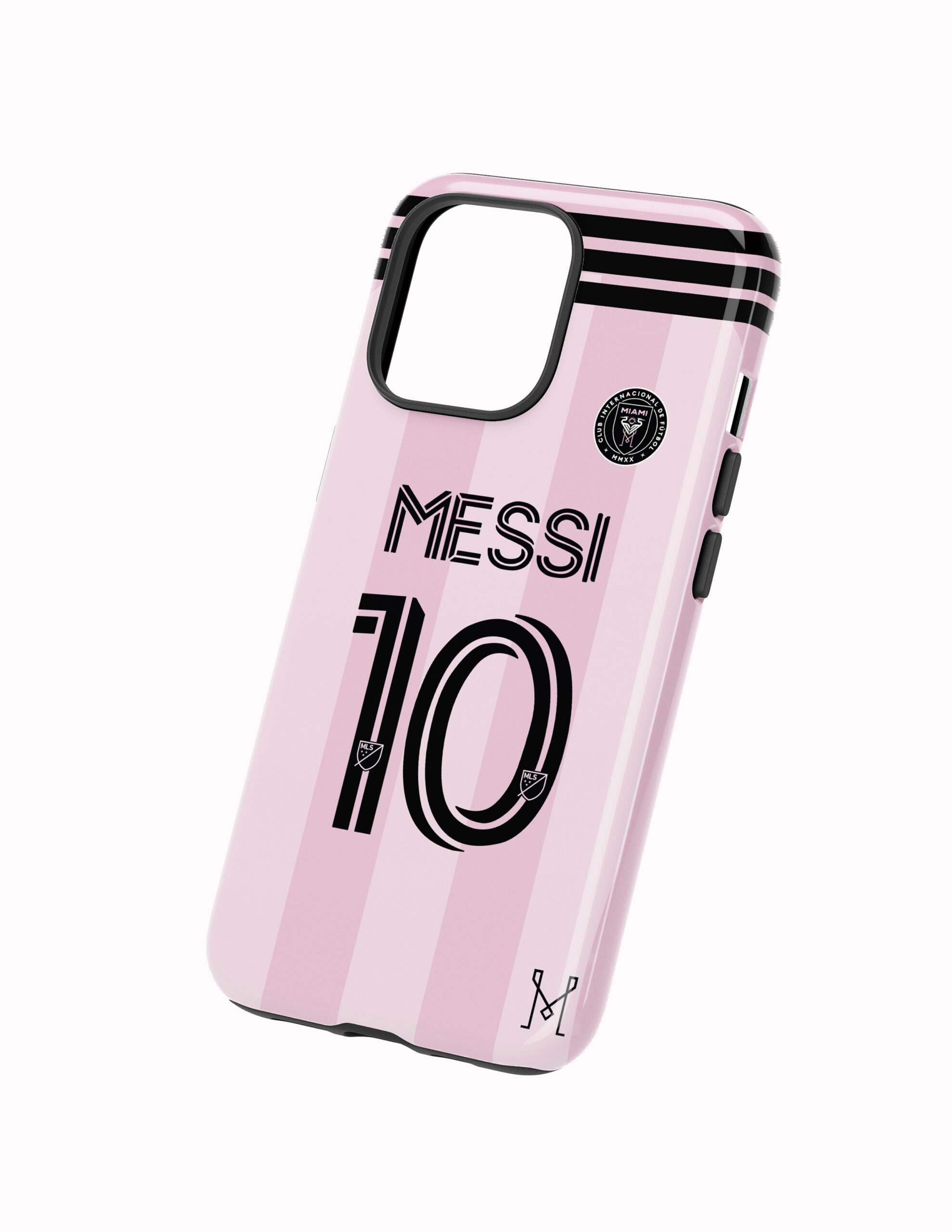 3D Inter de Mami 25-26 Local Dorsal Messi Funda Full Color Doble Protección Inter de Miami Local 2025-26 Messi - Imagen 1