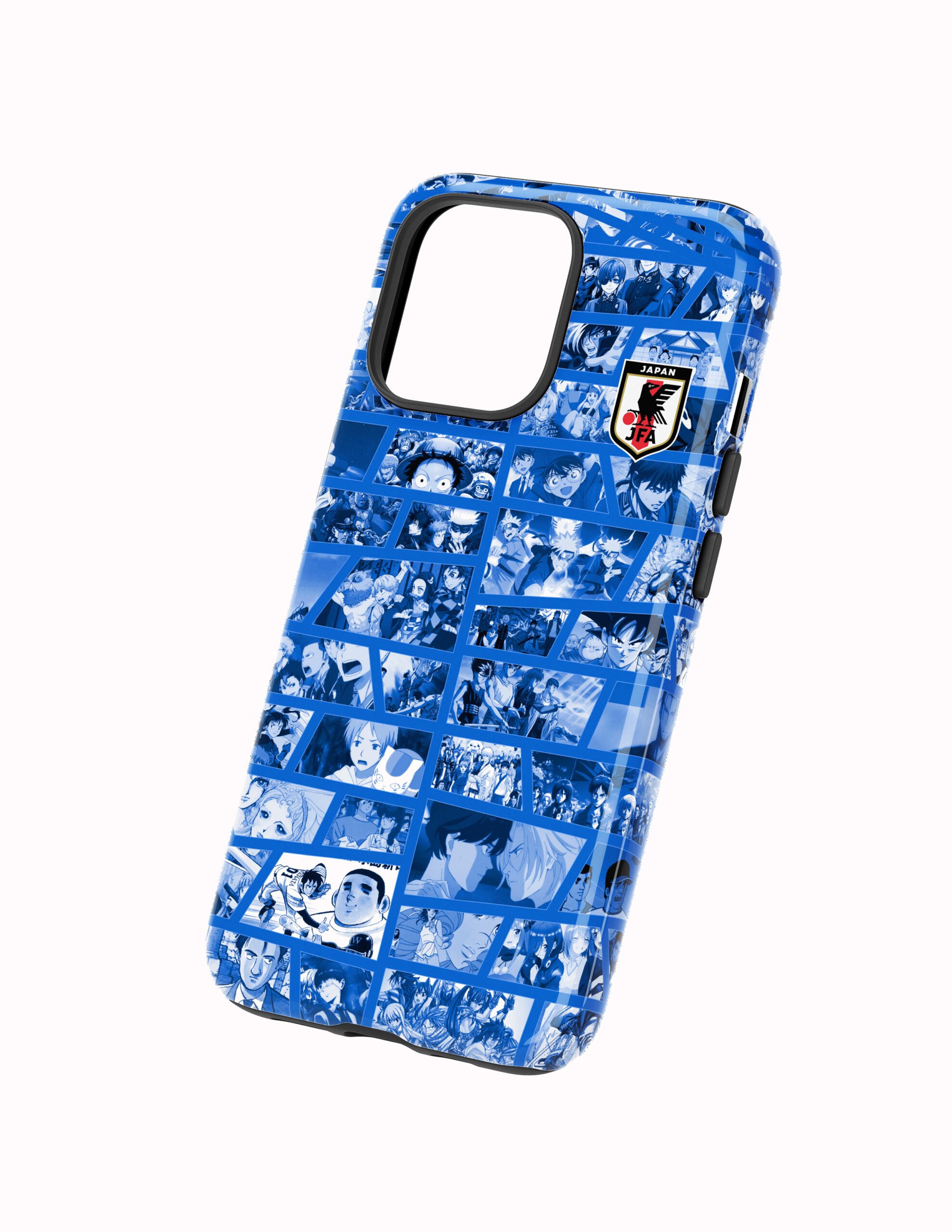 3D Japon Concepto Anime Azul Funda Full Color Doble Protección Japón Anime Concepto Azul - Imagen 1