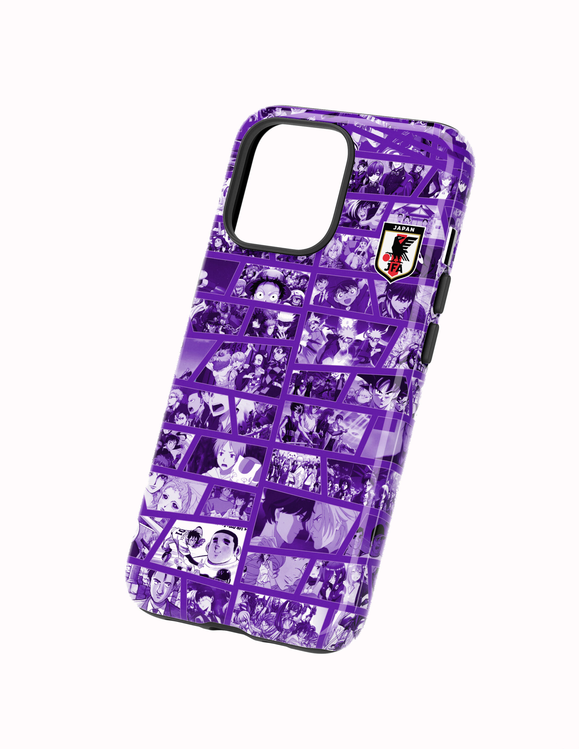 3D Japon Concepto Anime Morado Funda Full Color Doble Protección Japón Anime Concepto Morado - Imagen 1