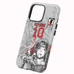 Funda Full Color Doble Protección Japón Itachi Concepto Gris