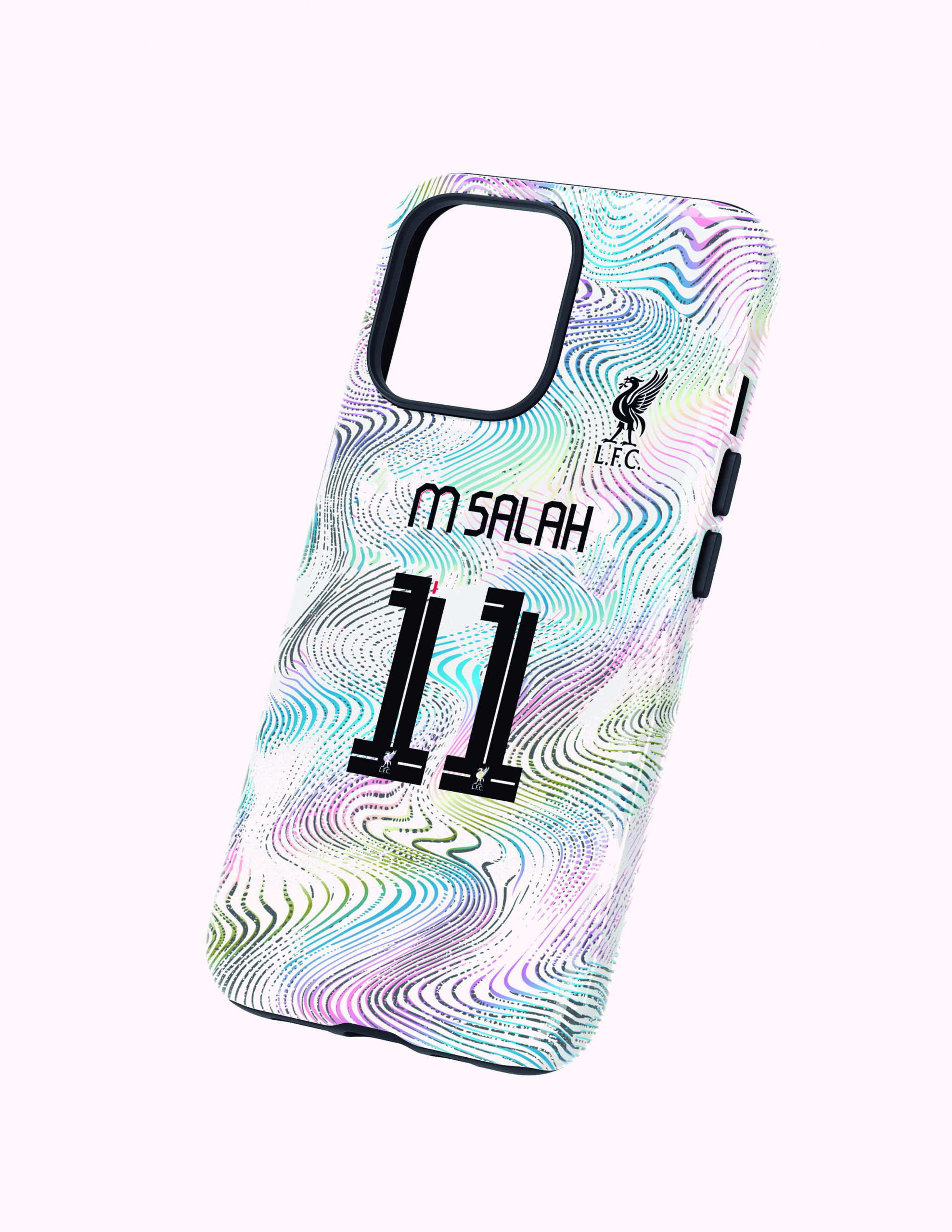 3D Liverpool 22-23 Visita Dorsal Salah Funda Full Color Doble Protección Liverpool Visita 2022-23 M.Salah - Imagen 1