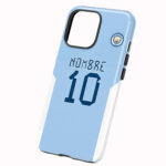 Funda Full Color Doble Protección Manchester City Local 2017-18