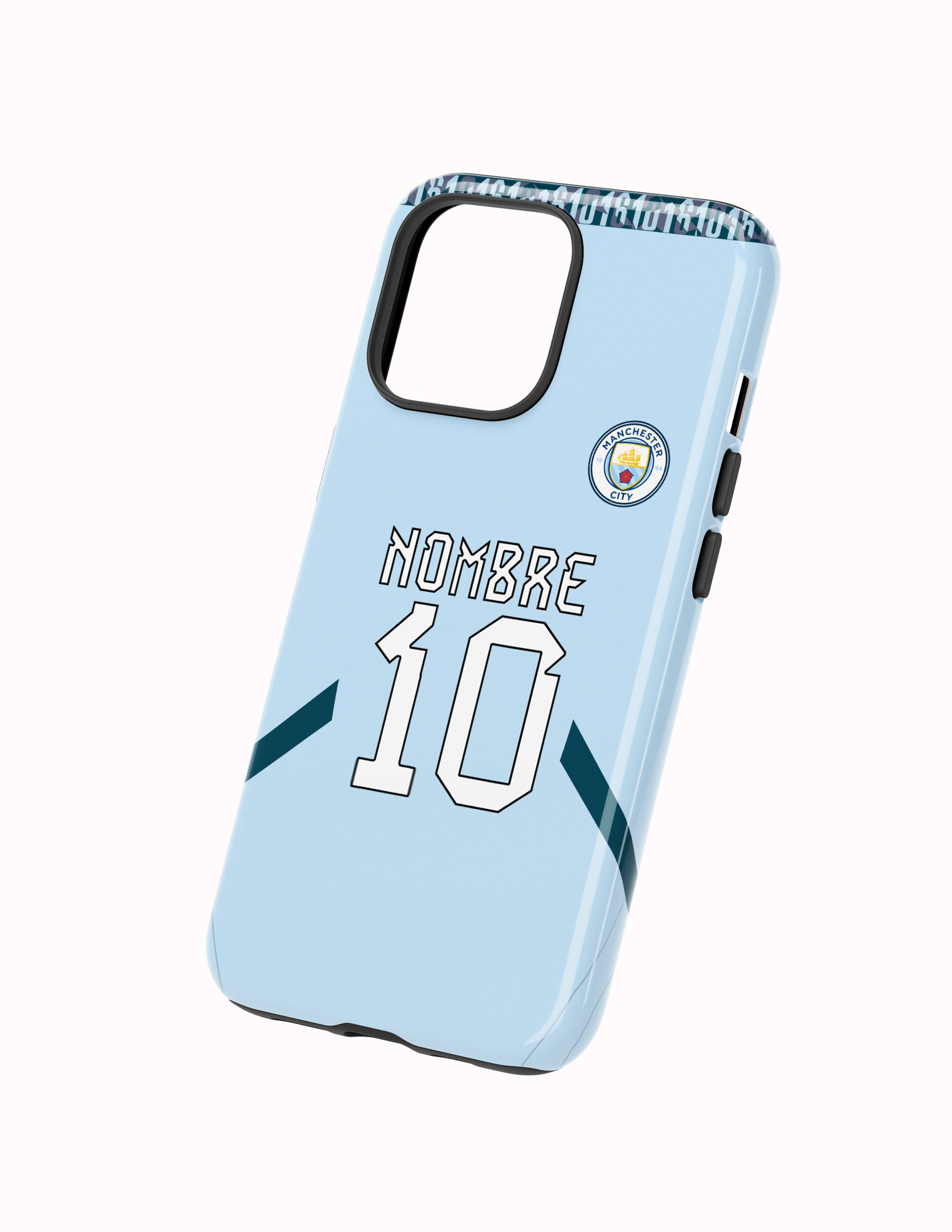 3D Manchester City 24-25 Local Funda Full Color Doble Protección Manchester City Local 2024-25 - Imagen 1
