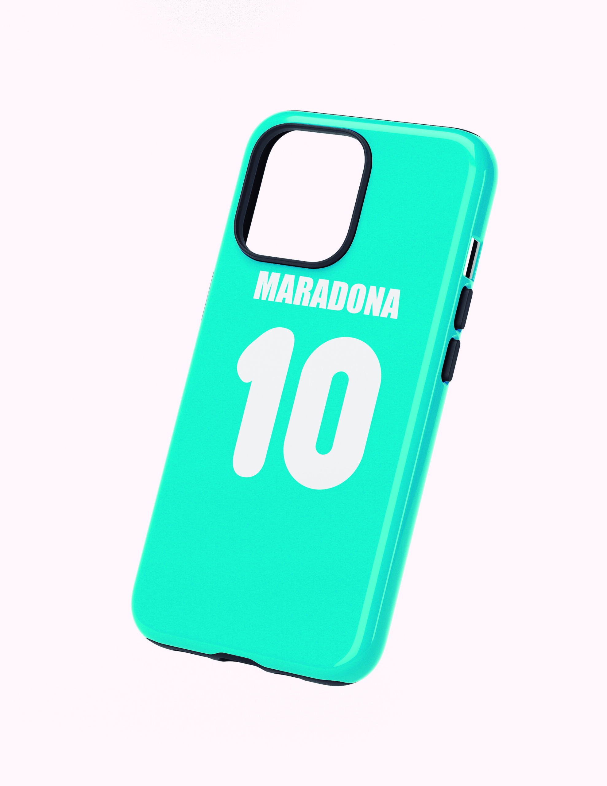 3D Maradona Napoli Dorsal Funda Full Color Doble Protección Napoli Local Maradona Dorsal - Imagen 1