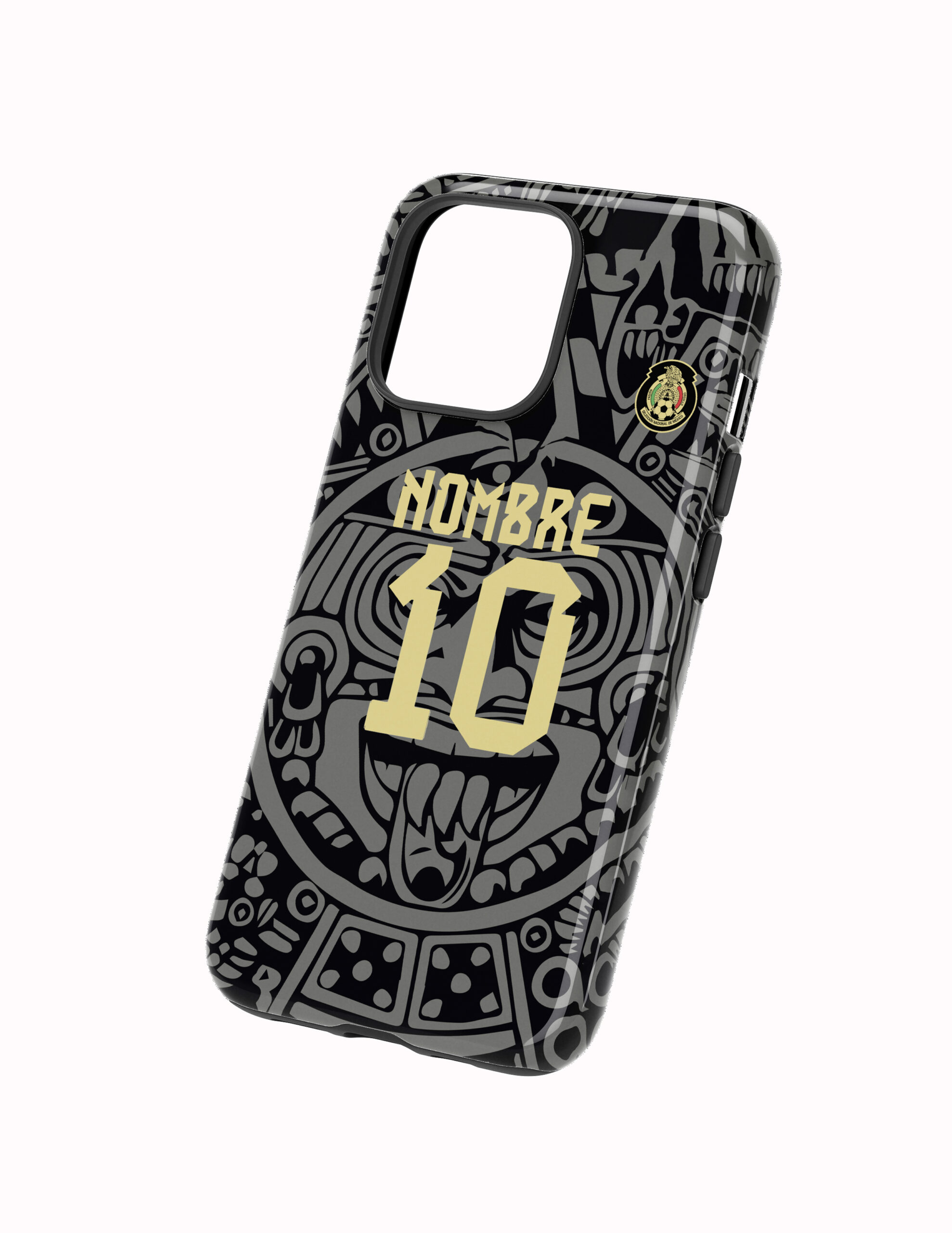 3D Mexico Concepto 2 Funda Full Color Doble Protección México Concepto Negro - Imagen 1