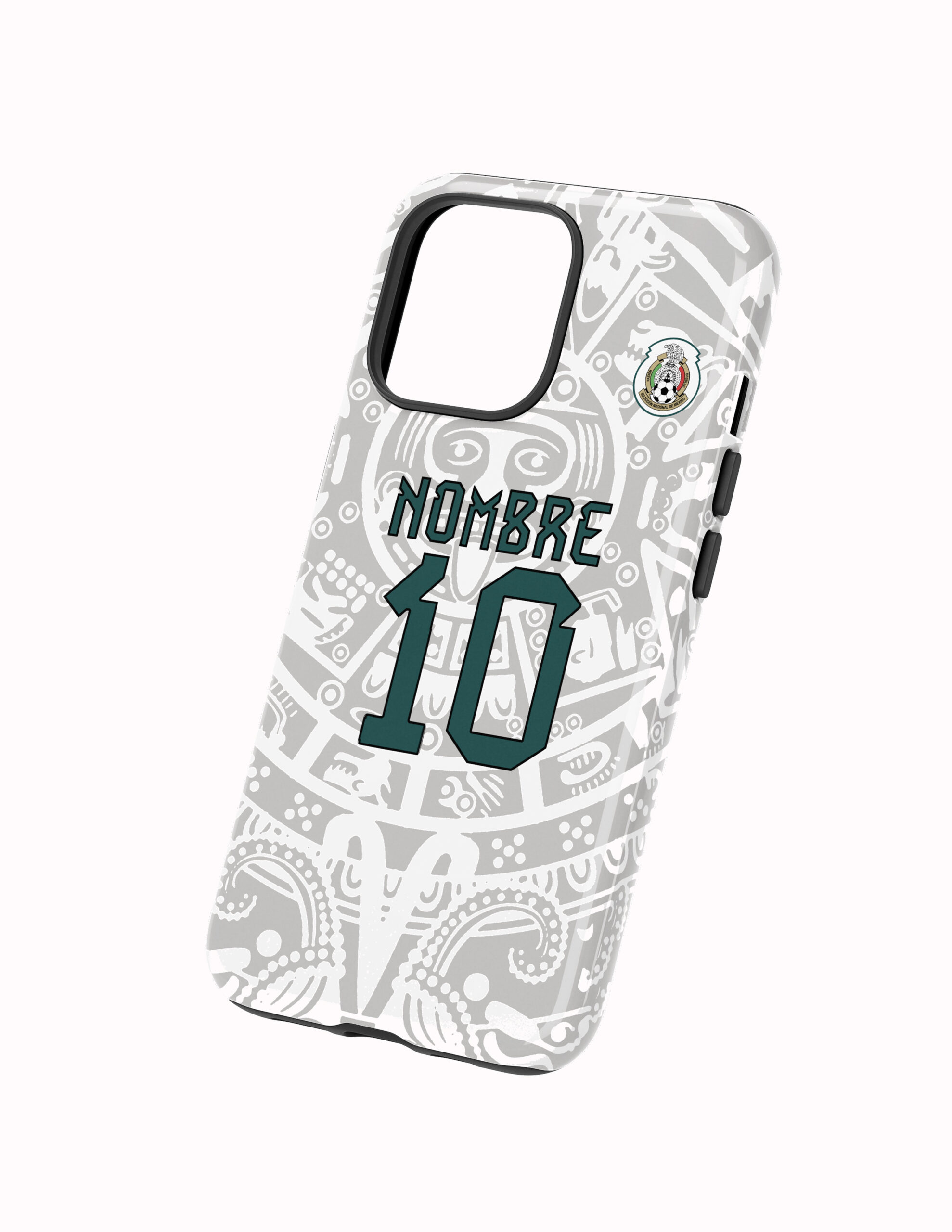 3D Mexico Concepto Blanco Funda Full Color Doble Protección México Concepto Blanco - Imagen 1