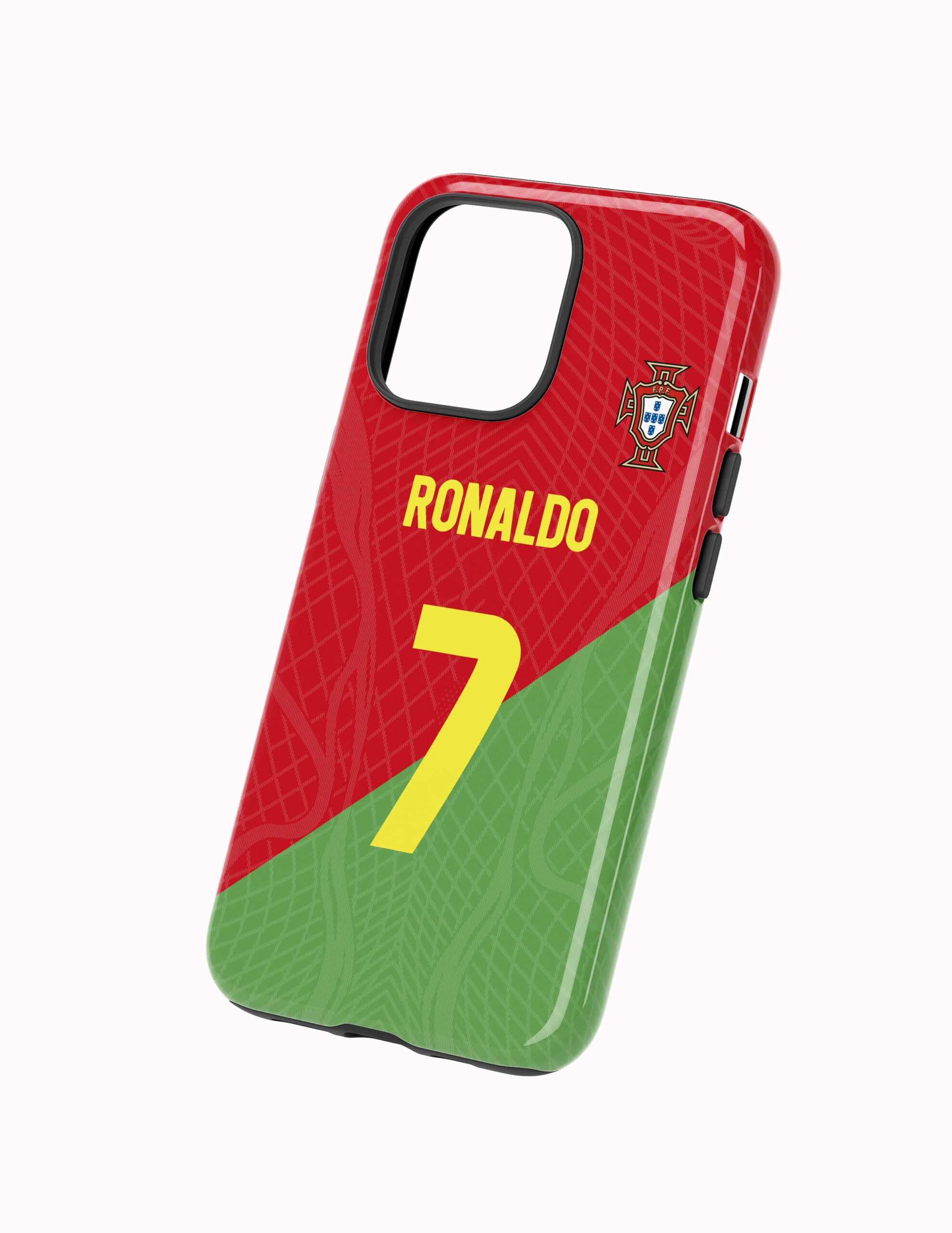 3D Portugal 2022 Local Dorsal CR7 Funda Full Color Doble Protección Portugal Local 2022 CR7 - Imagen 1