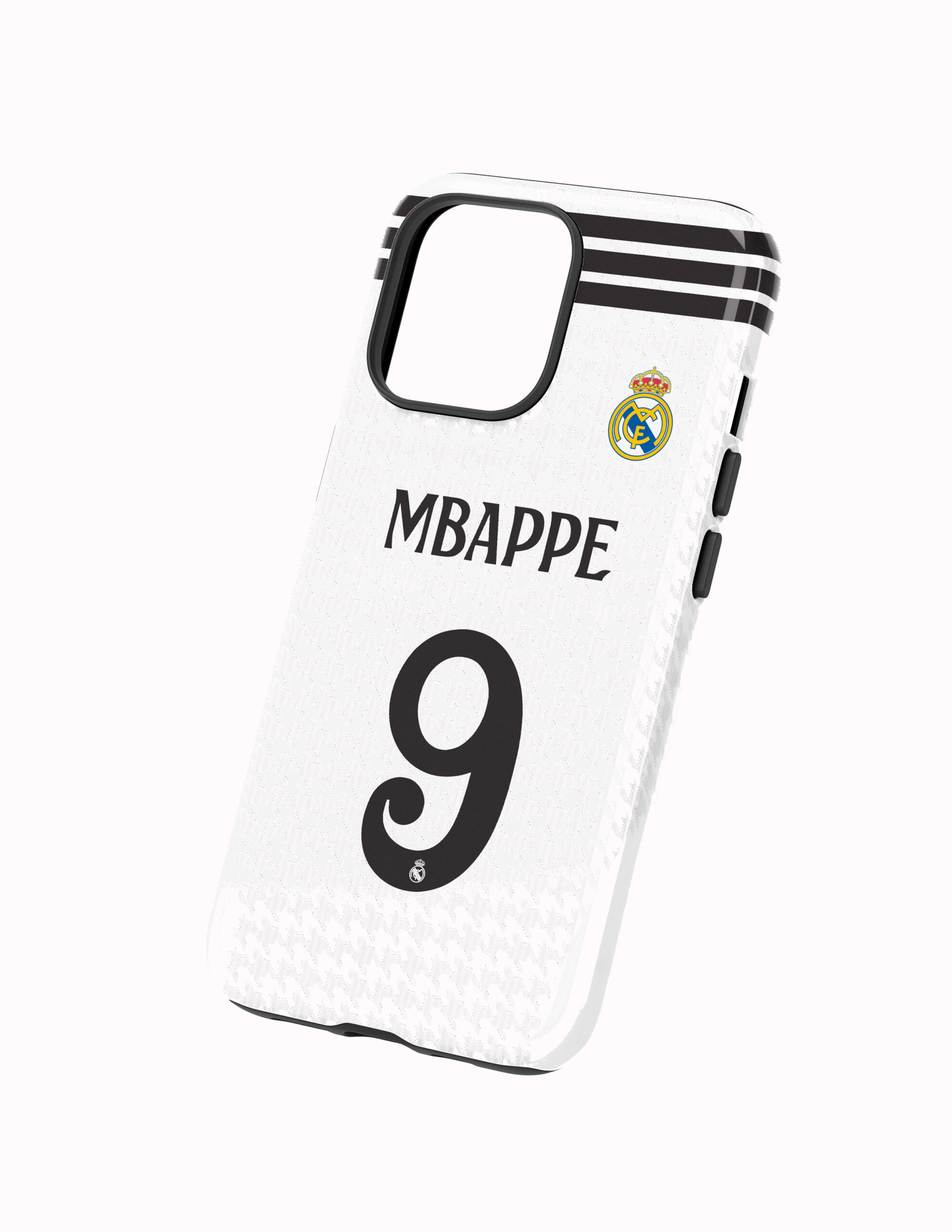 3D Real Madrid 24-25 Local Dorsal Mbappe Funda Full Color Doble Protección Real Madrid Local 2024-25 Mbappe - Imagen 1