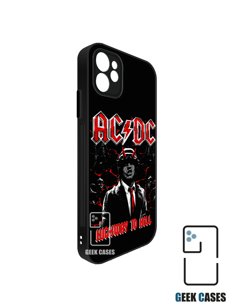 AC DC Bumper 2D 20 Funda Clásica Antigolpes AC/DC Hard Times - Imagen 1