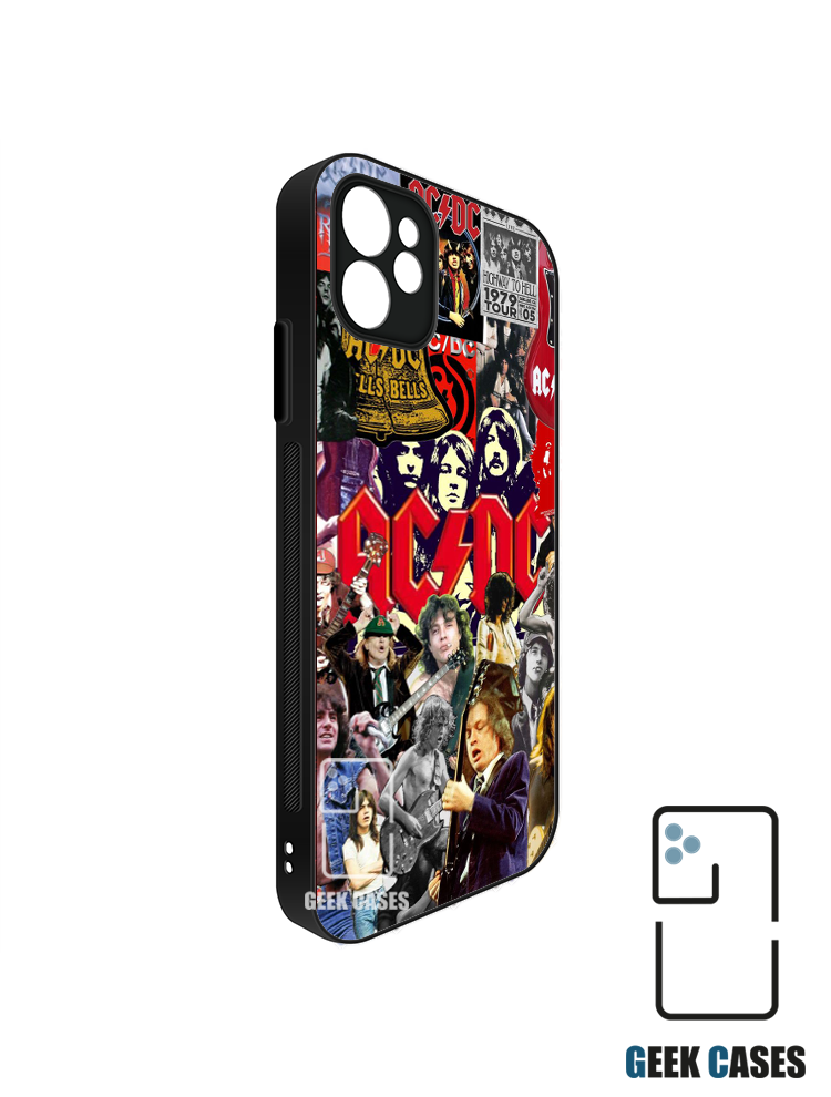 AC DC Bumper 2D 26 Funda Clásica Antigolpes AC/DC Steel Rhythm - Imagen 1