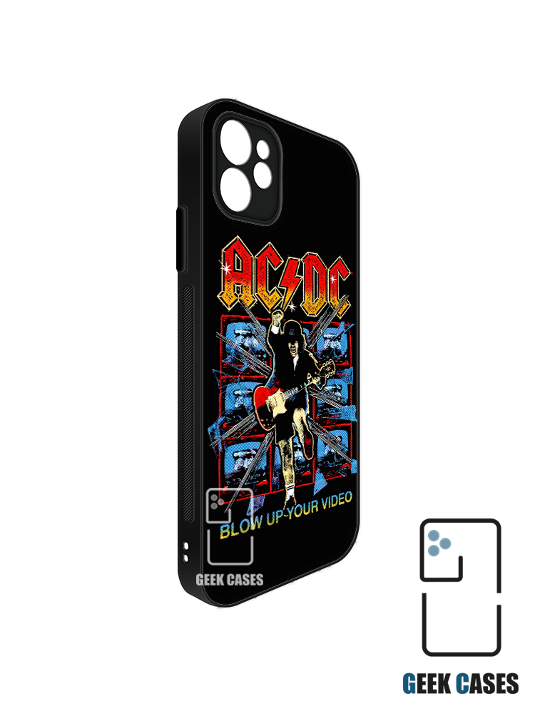 AC DC Bumper 2D 3 Funda Clásica Antigolpes AC/DC Live Wire - Imagen 1