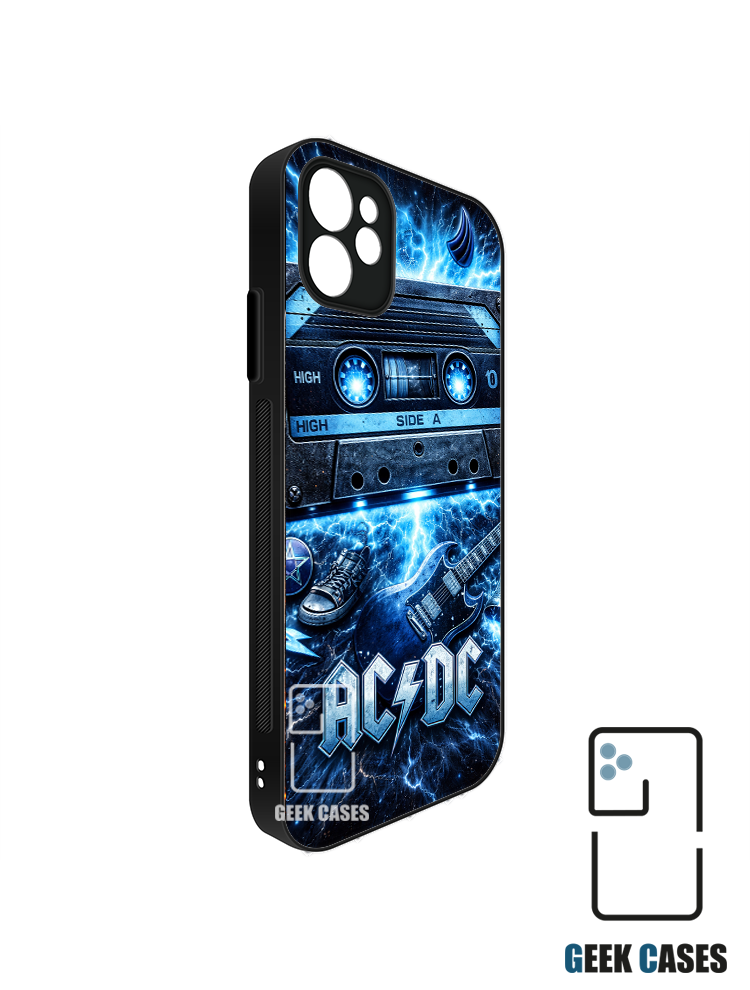 AC DC Bumper 2D 32 Funda Clásica Antigolpes AC/DC Wild Thunder - Imagen 1