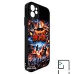 Funda Clásica Antigolpes AC/DC Rock Voltage