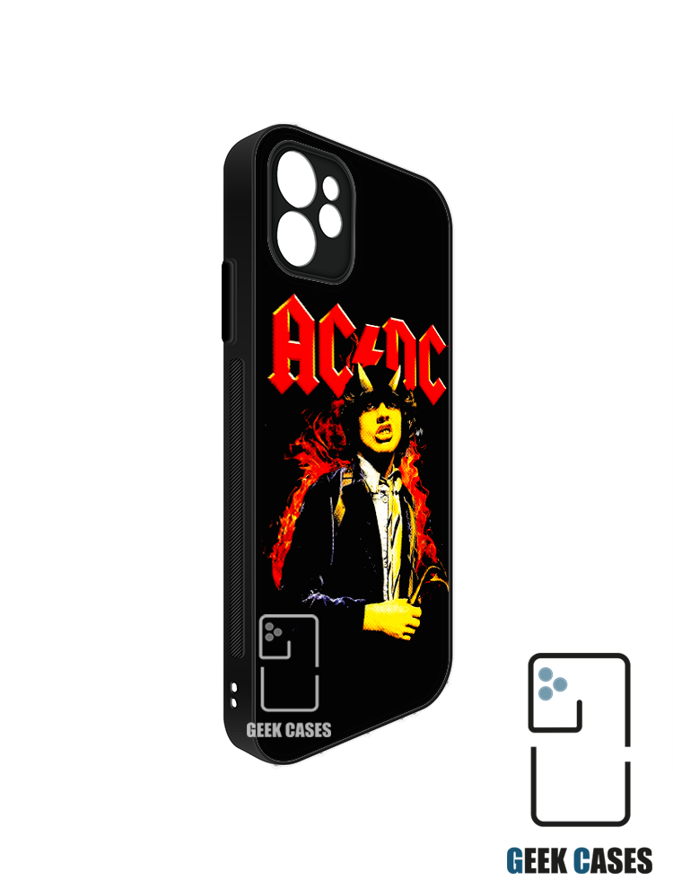 AC DC Bumper 2D 9 Funda Clásica Antigolpes AC/DC Rock Singer - Imagen 1