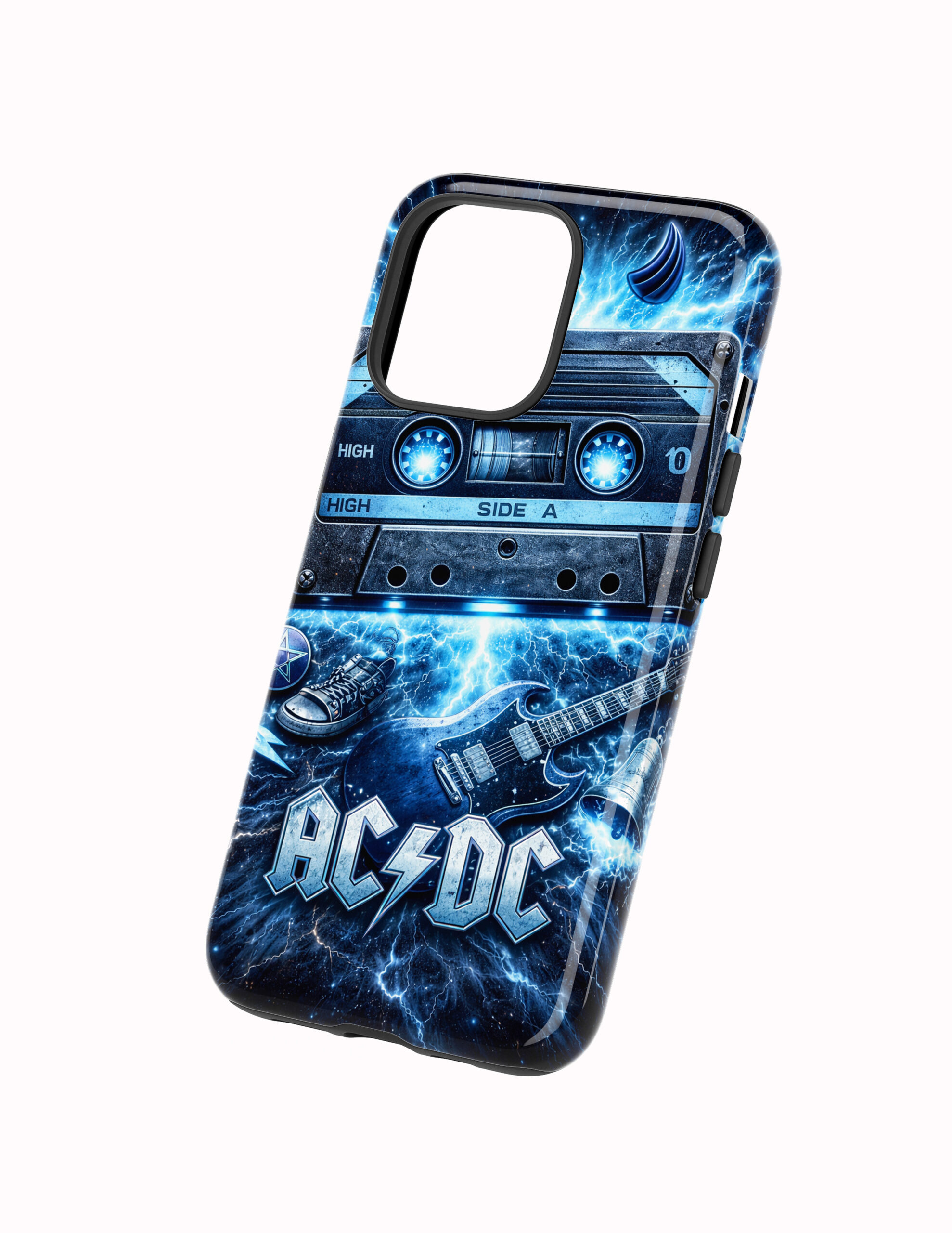 AC DC Full Color 32 Funda Full Color Doble Protección AC/DC Thunder Rhythm - Imagen 1
