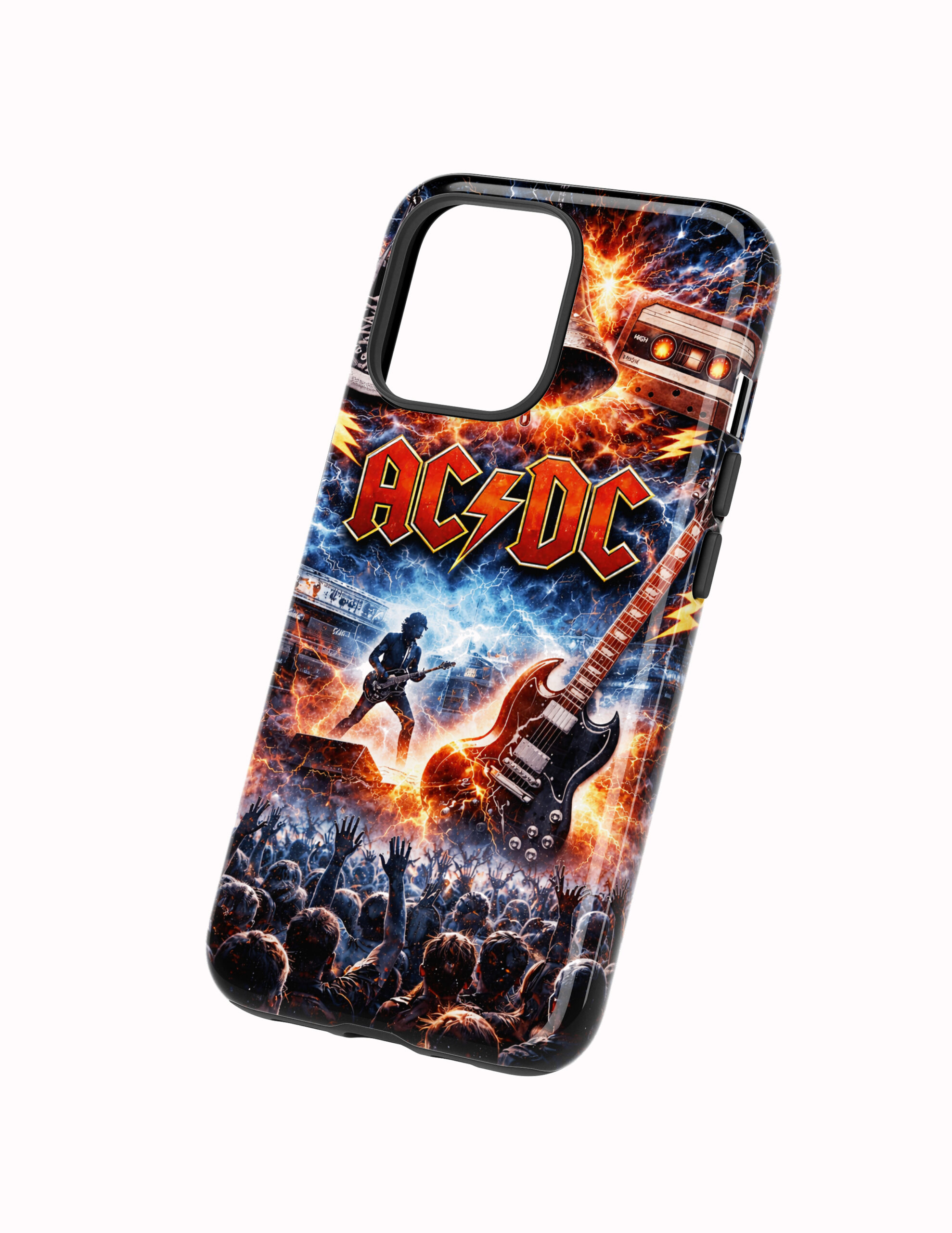 AC DC Full Color 37 Funda Full Color Doble Protección AC/DC Riff Thunder - Imagen 1