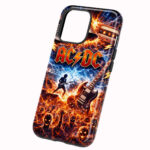 Funda Full Color Doble Protección AC/DC Rock Voltage