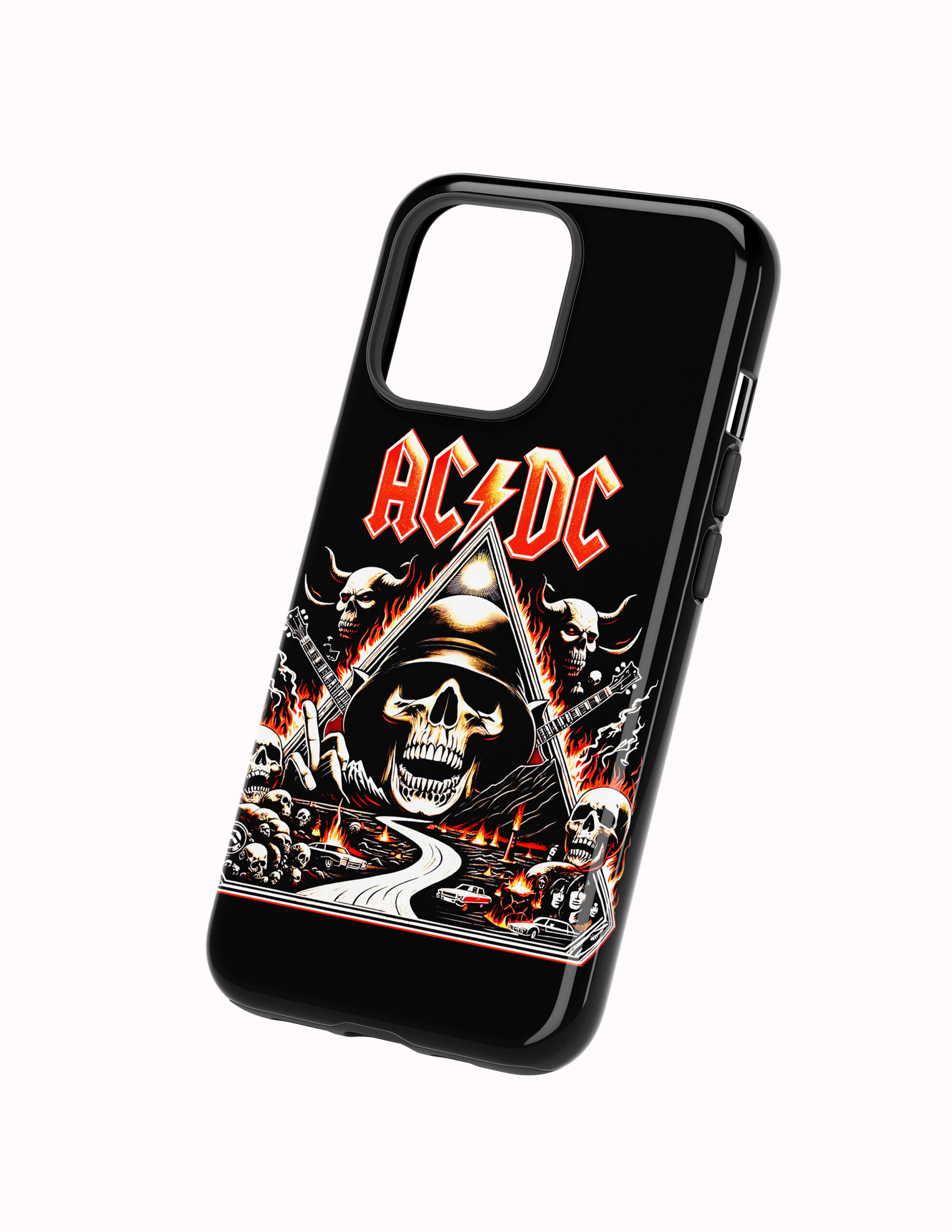 AC DC Full Color 49 Funda Full Color Doble Protección AC/DC Riff Drive - Imagen 1