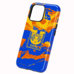 Funda Full Color Doble Protección Tigres Balón Abstracto
