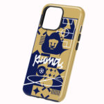 Funda Full Color Doble Protección Pumas Cancha Abstracta