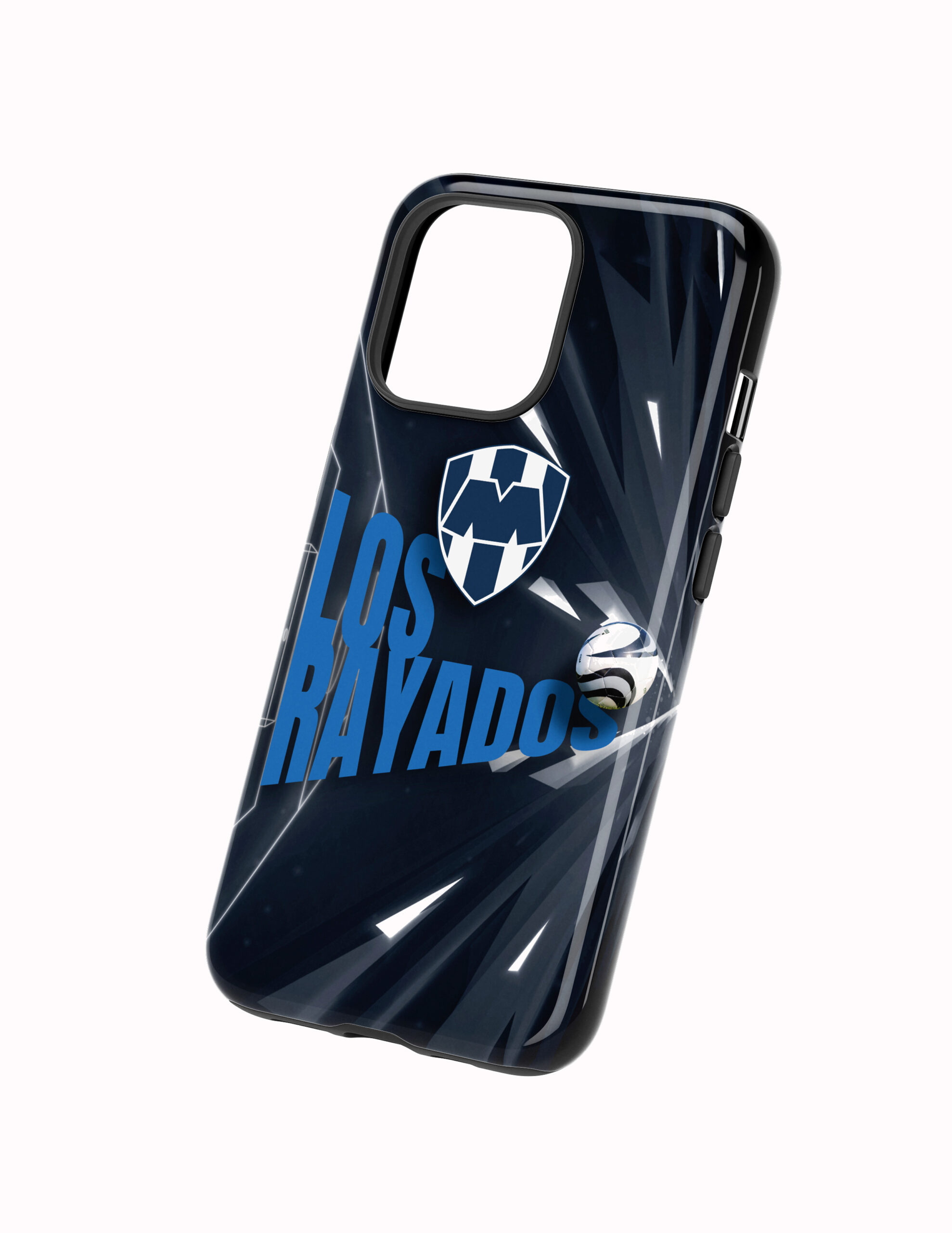 Apodos Costado 3D Monterrey Funda Full Color Doble Protección Monterrey Los Rayados - Imagen 1