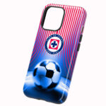 Funda Full Color Doble Protección Cruz Azul Balón Infinito