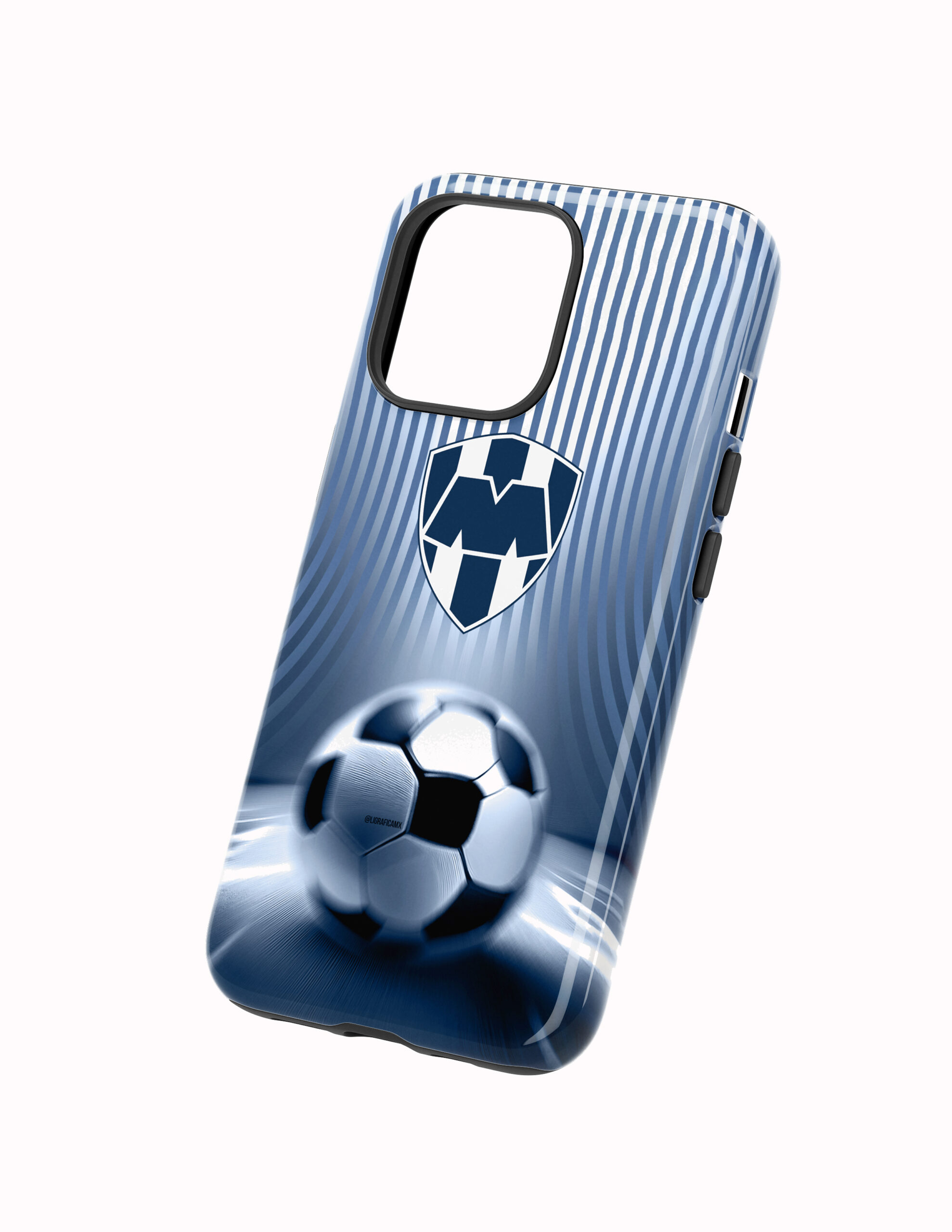 Balon Costado 3D Monterrey Funda Full Color Doble Protección Monterrey Balón Infinito - Imagen 1